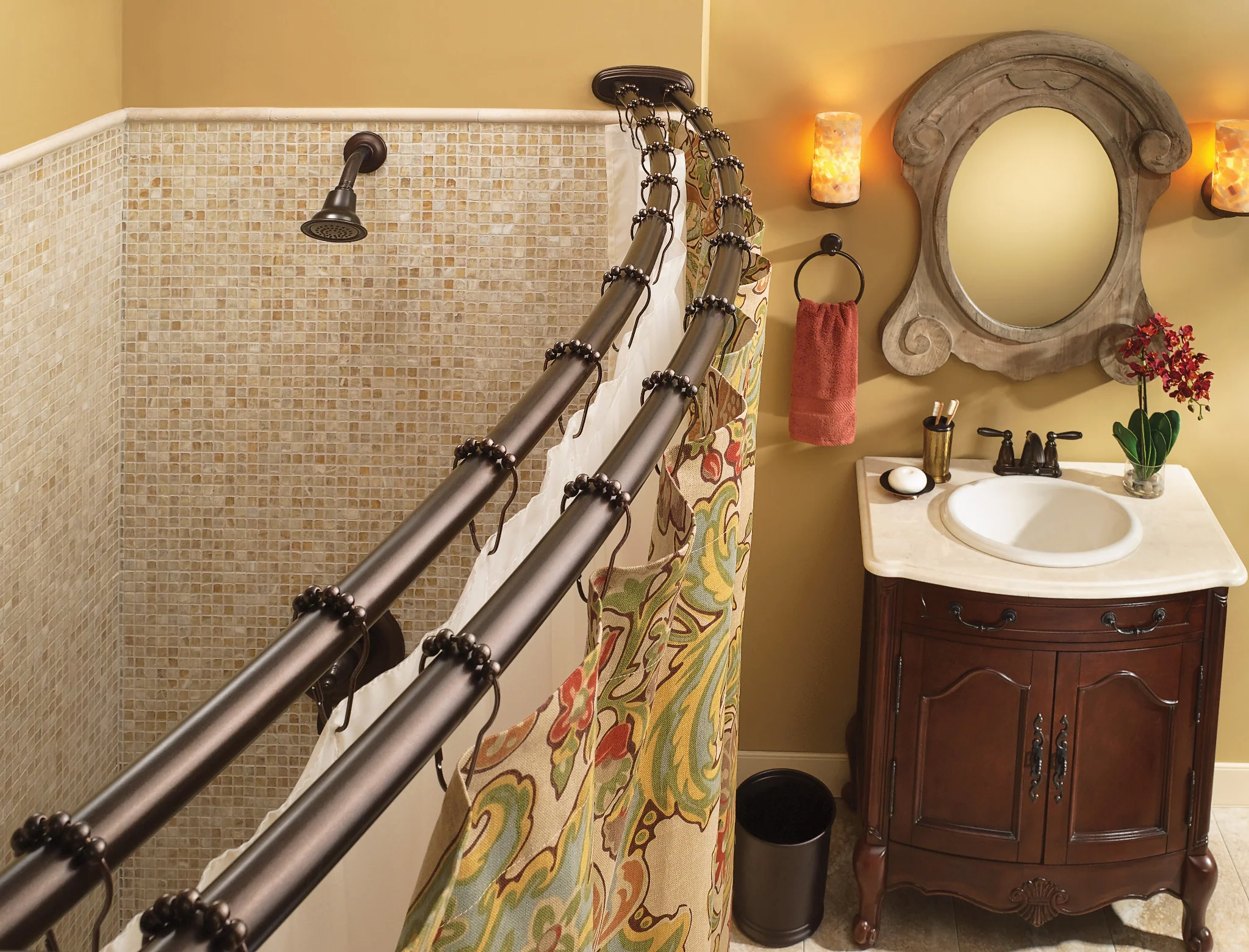 1108-Curved-Shower-Rods-Chrome-Adjustable-Curved-Shower-Rod-2.webp Curved Shower Rods Chrome Adjustable Curved Shower Rod