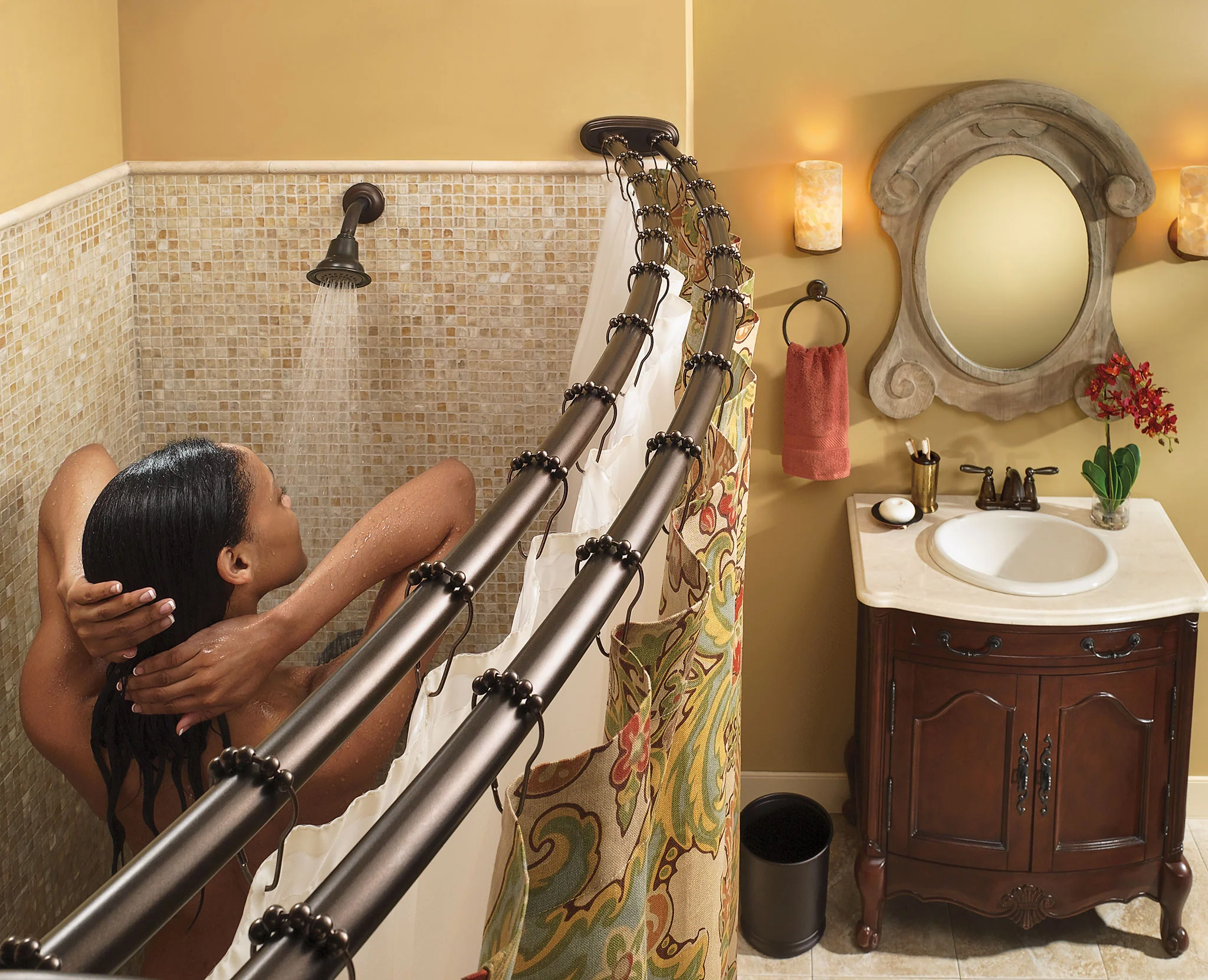 1108-Curved-Shower-Rods-Chrome-Adjustable-Curved-Shower-Rod-9.webp Curved Shower Rods Chrome Adjustable Curved Shower Rod