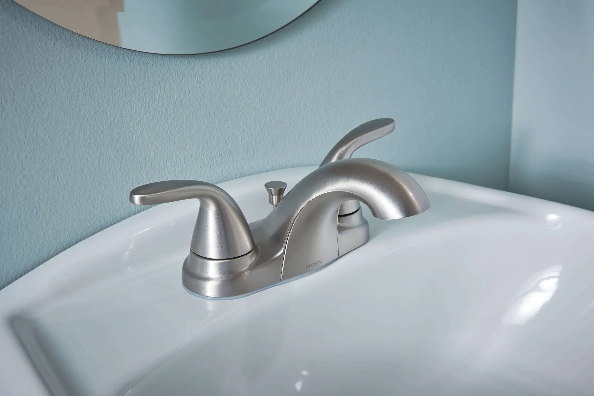 Adler Two-handle Centerset Bathroom Sink Faucet