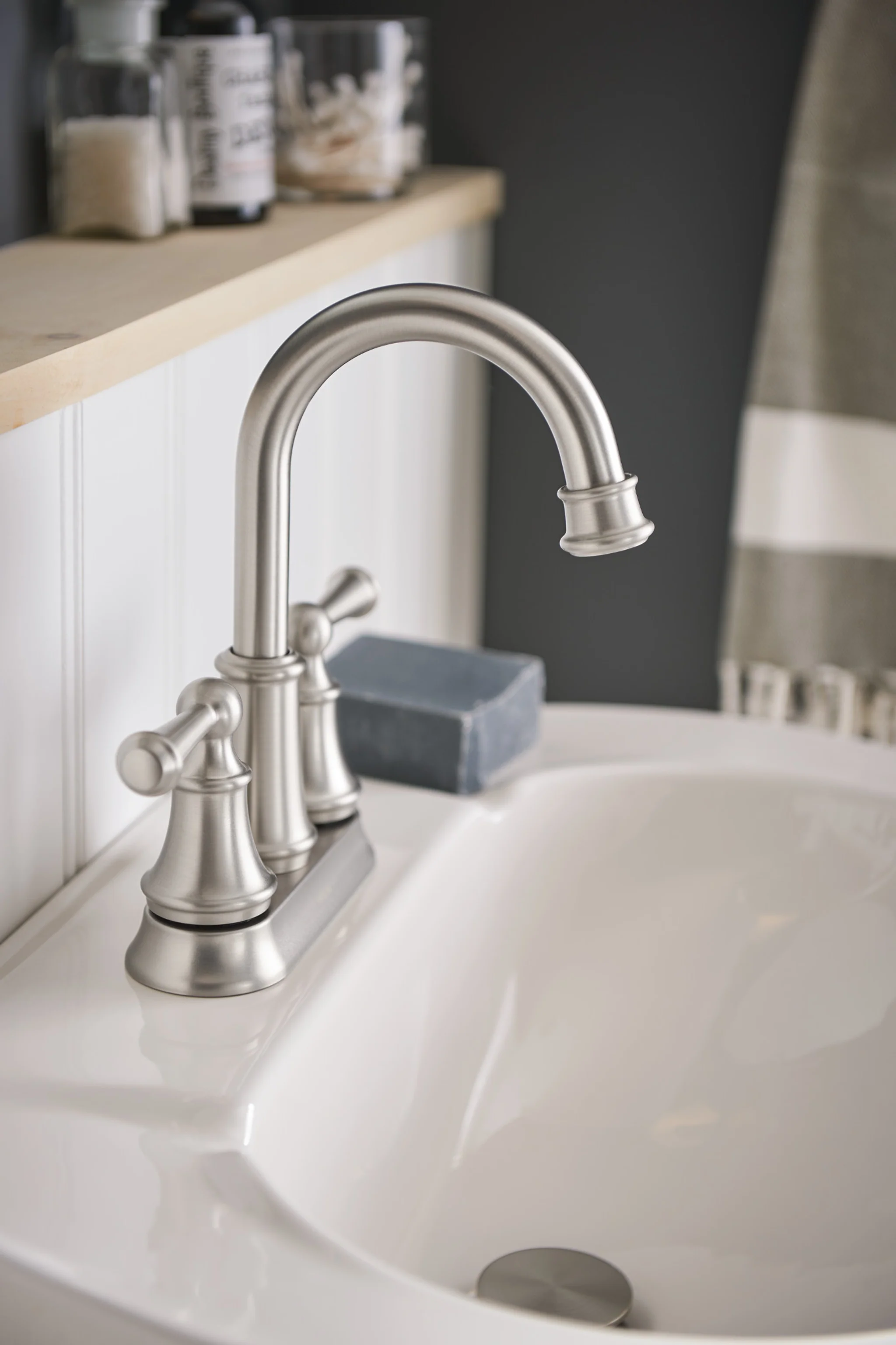 Brecklyn Two-handle Centerset Bathroom Sink Faucet