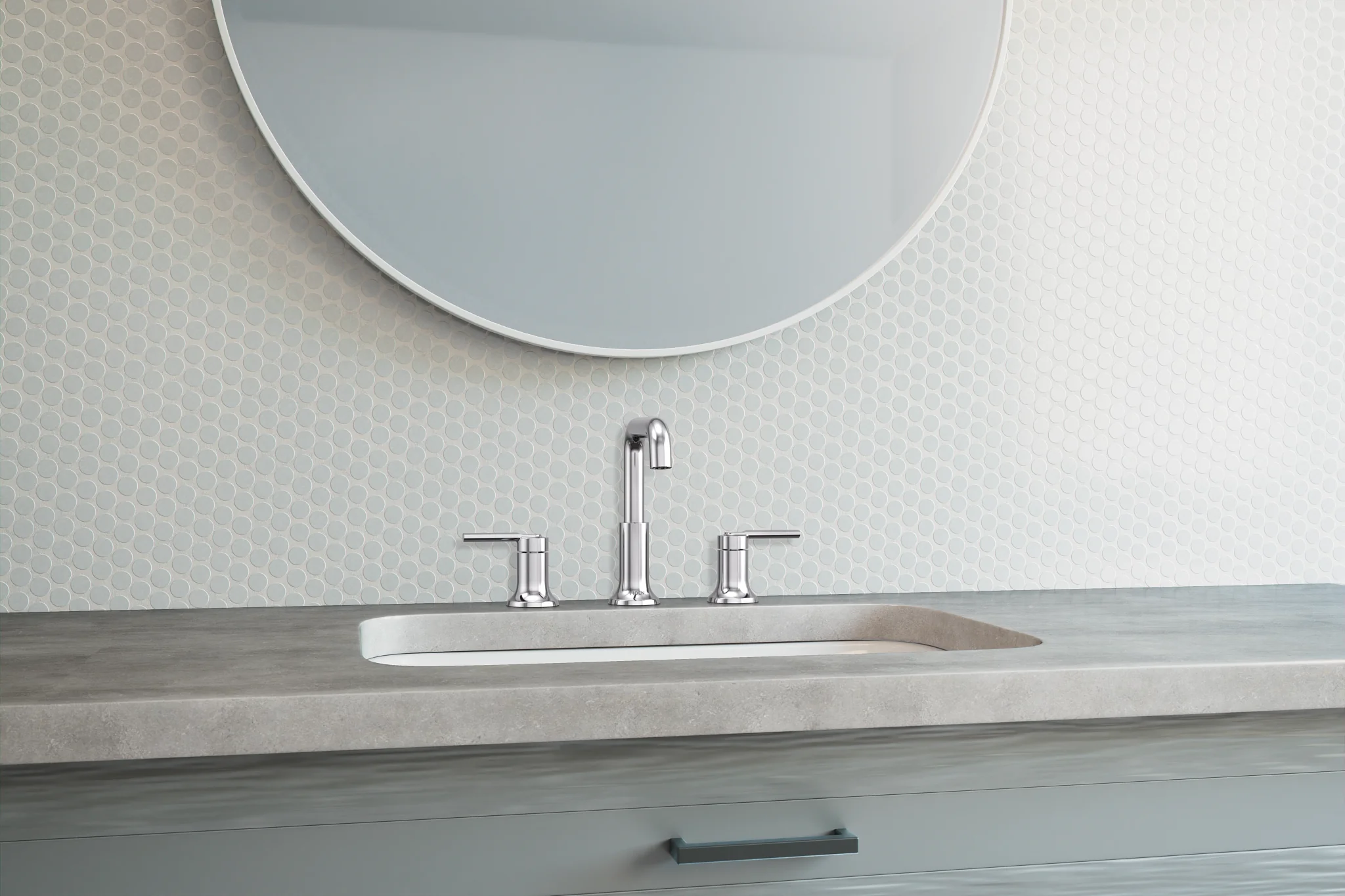 1627-Zyla-Chrome-two-handle-high-arc-bathroom-faucet-8.webp Zyla Chrome two-handle high arc bathroom faucet