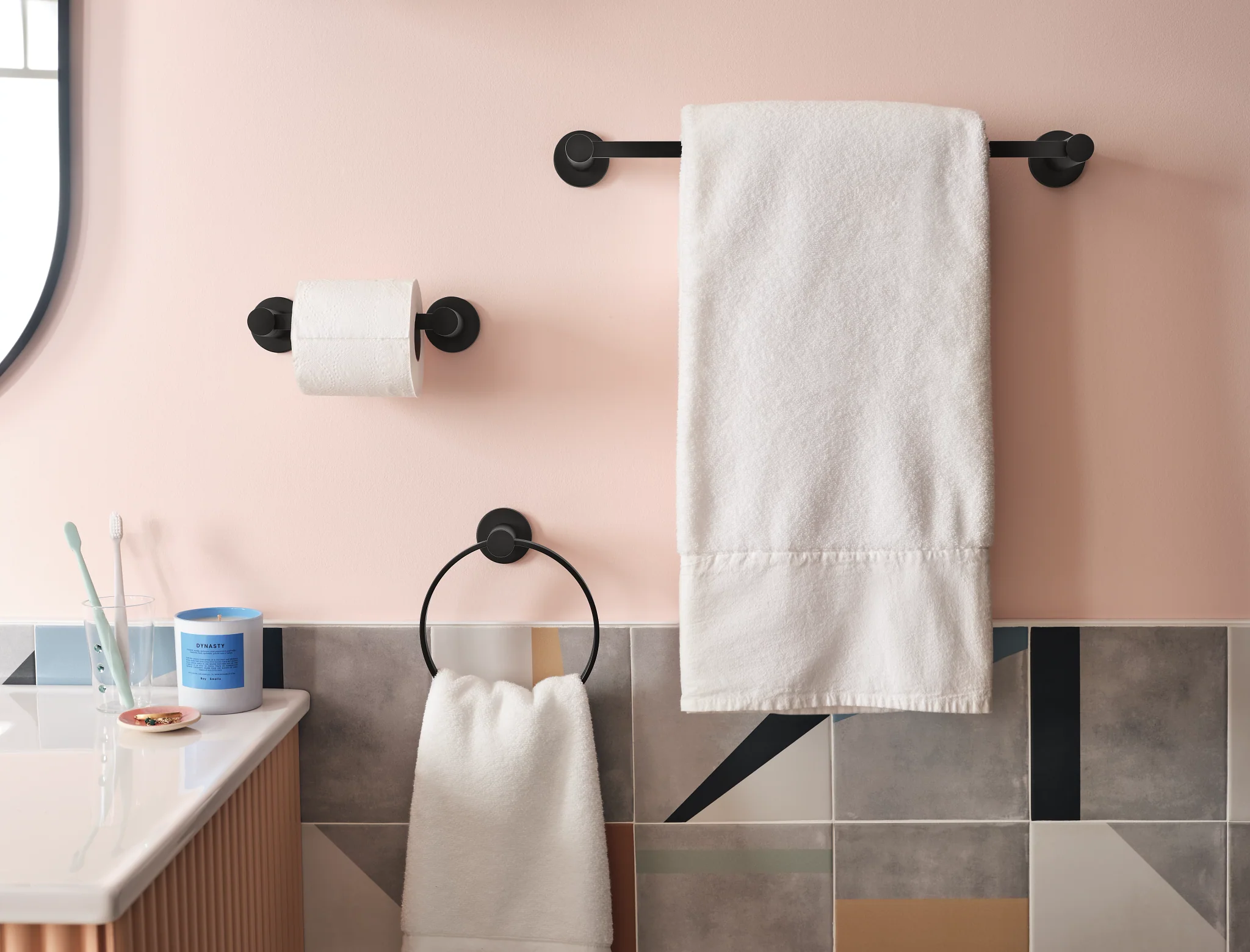 1864-Avri-Chrome-pivoting-paper-holder-towel-bar-towel-ring-9.webp Avri Chrome pivoting paper holder towel bar towel ring