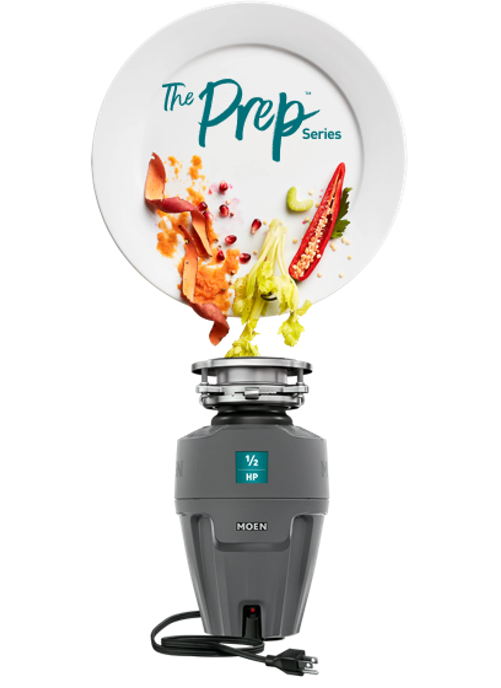 Ex Series Prep™ Series 1/2 Horsepower Garbage Disposal