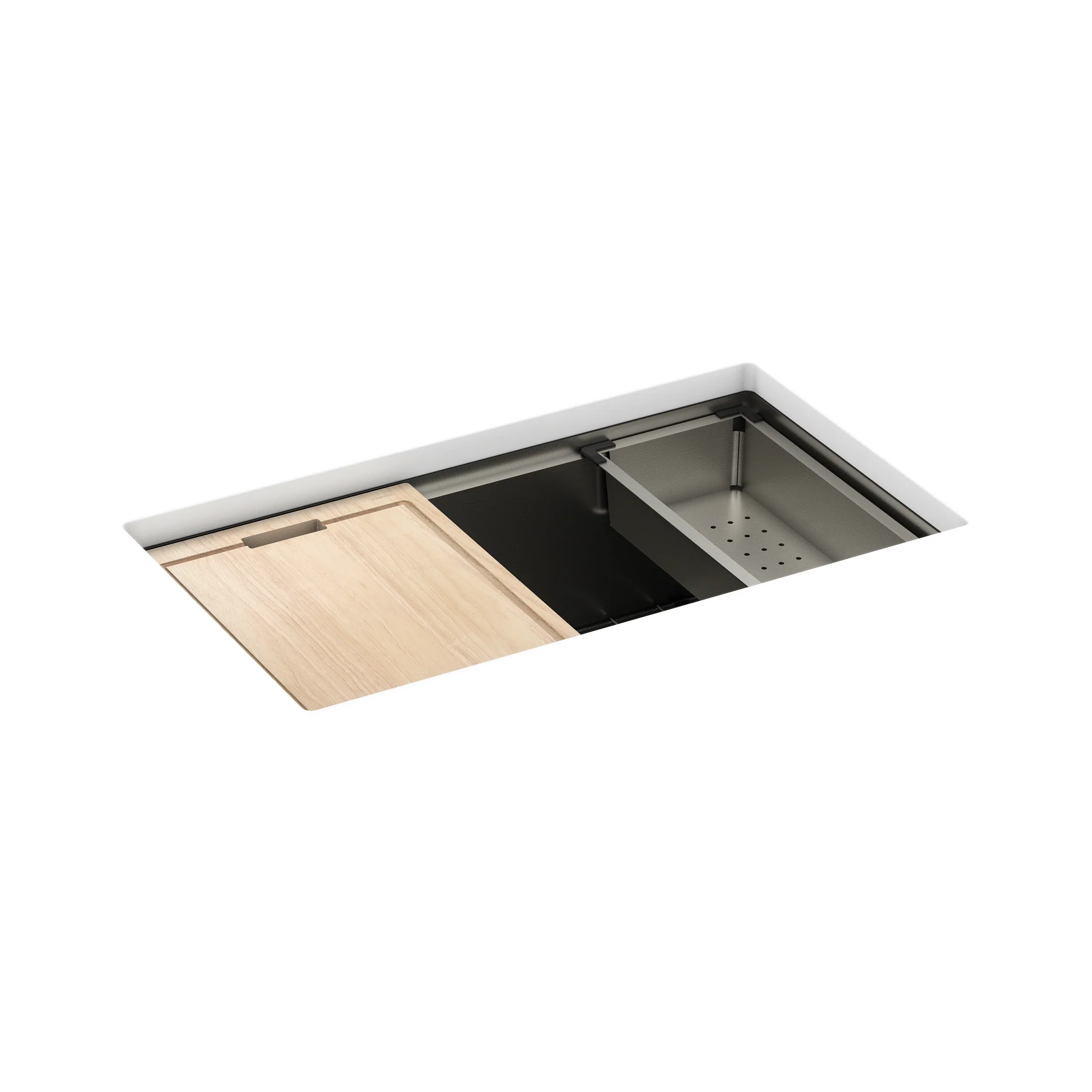 2156-Luxe-Chef-32-Workstation-Undermount-Single-Bowl-Sink-With-Accessories-10.webp Luxe Chef 32" Workstation Undermount Single Bowl Sink With Accessories