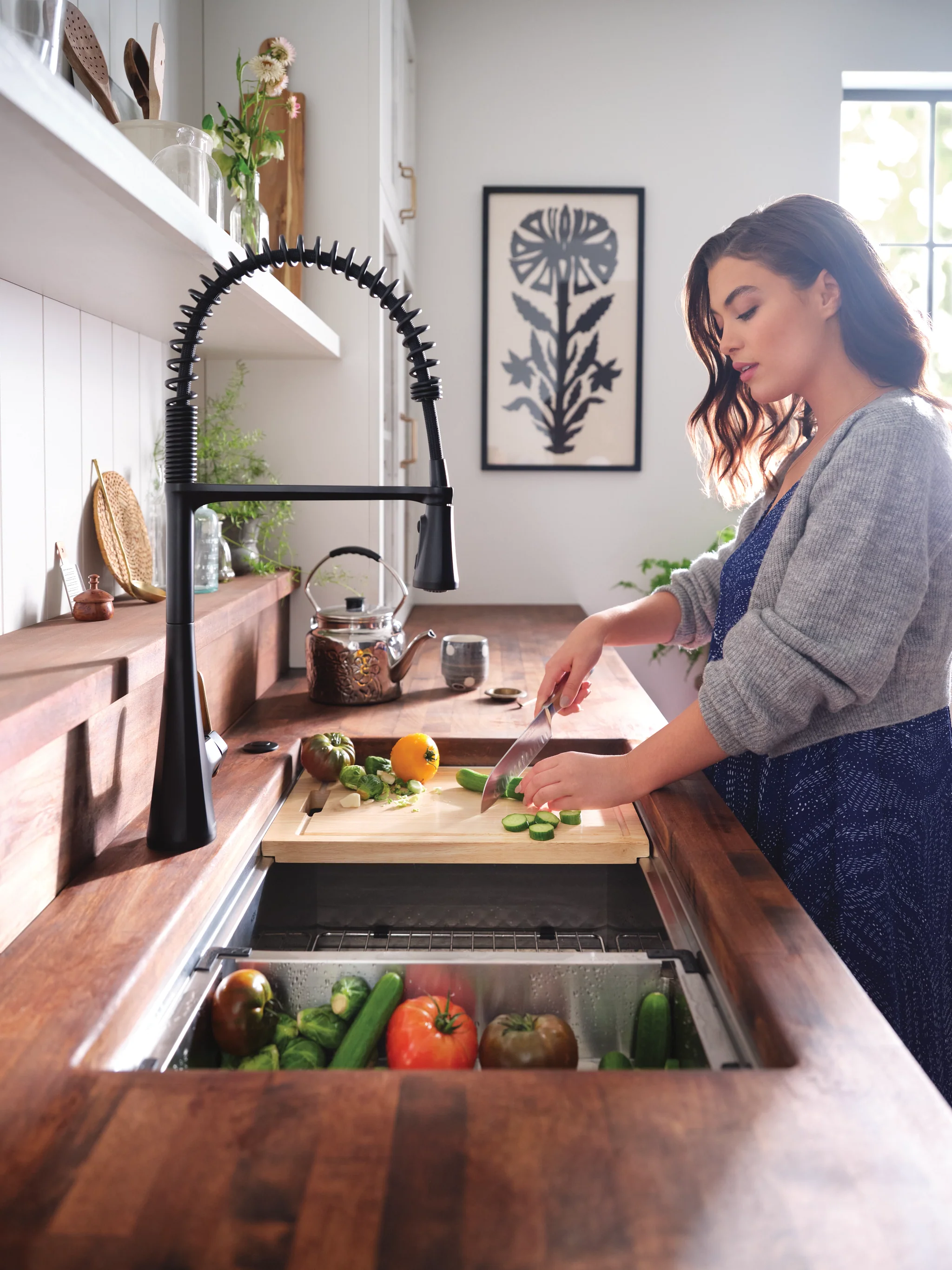 2156-Luxe-Chef-32-Workstation-Undermount-Single-Bowl-Sink-With-Accessories-2.webp Luxe Chef 32" Workstation Undermount Single Bowl Sink With Accessories