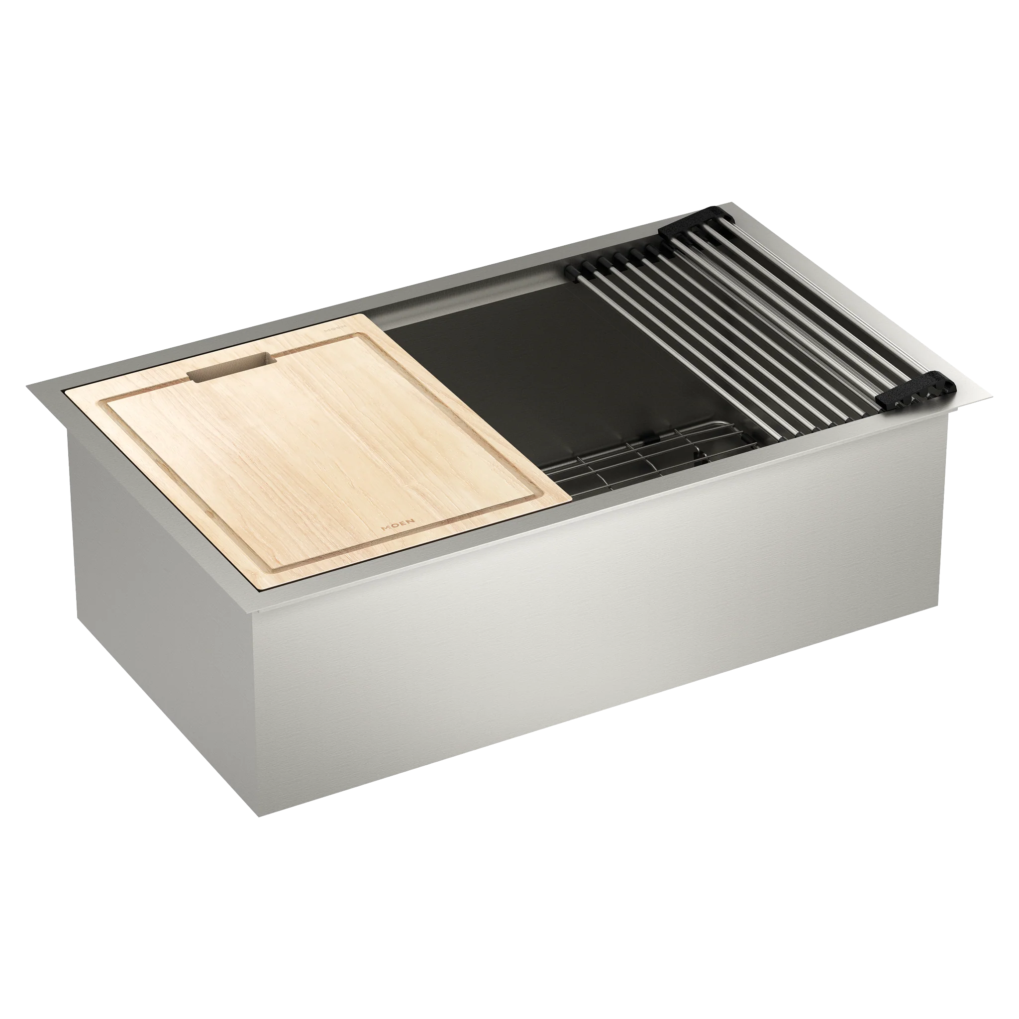 2156-Luxe-Chef-32-Workstation-Undermount-Single-Bowl-Sink-With-Accessories-7.webp Luxe Chef 32" Workstation Undermount Single Bowl Sink With Accessories