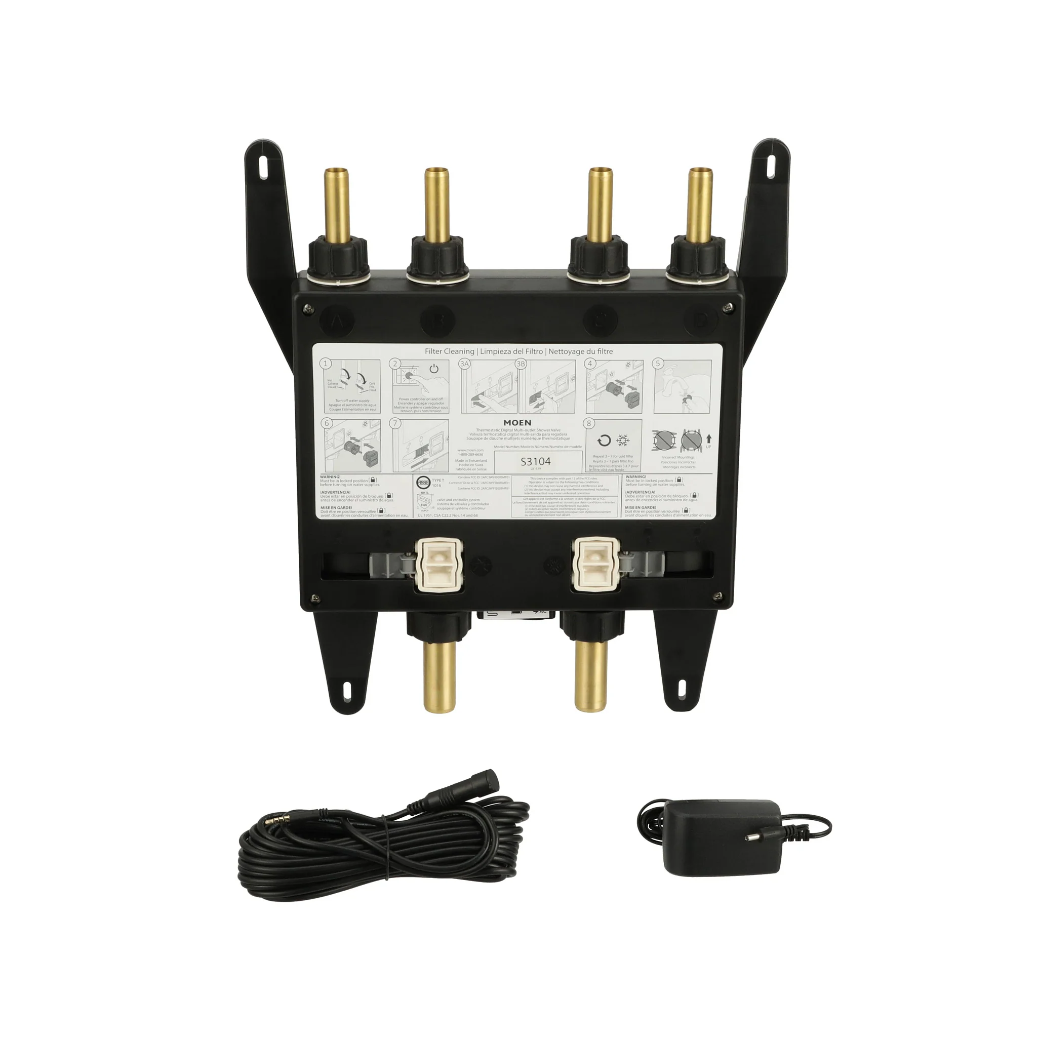Moen Smart Shower 4-Outlet Shower Valve