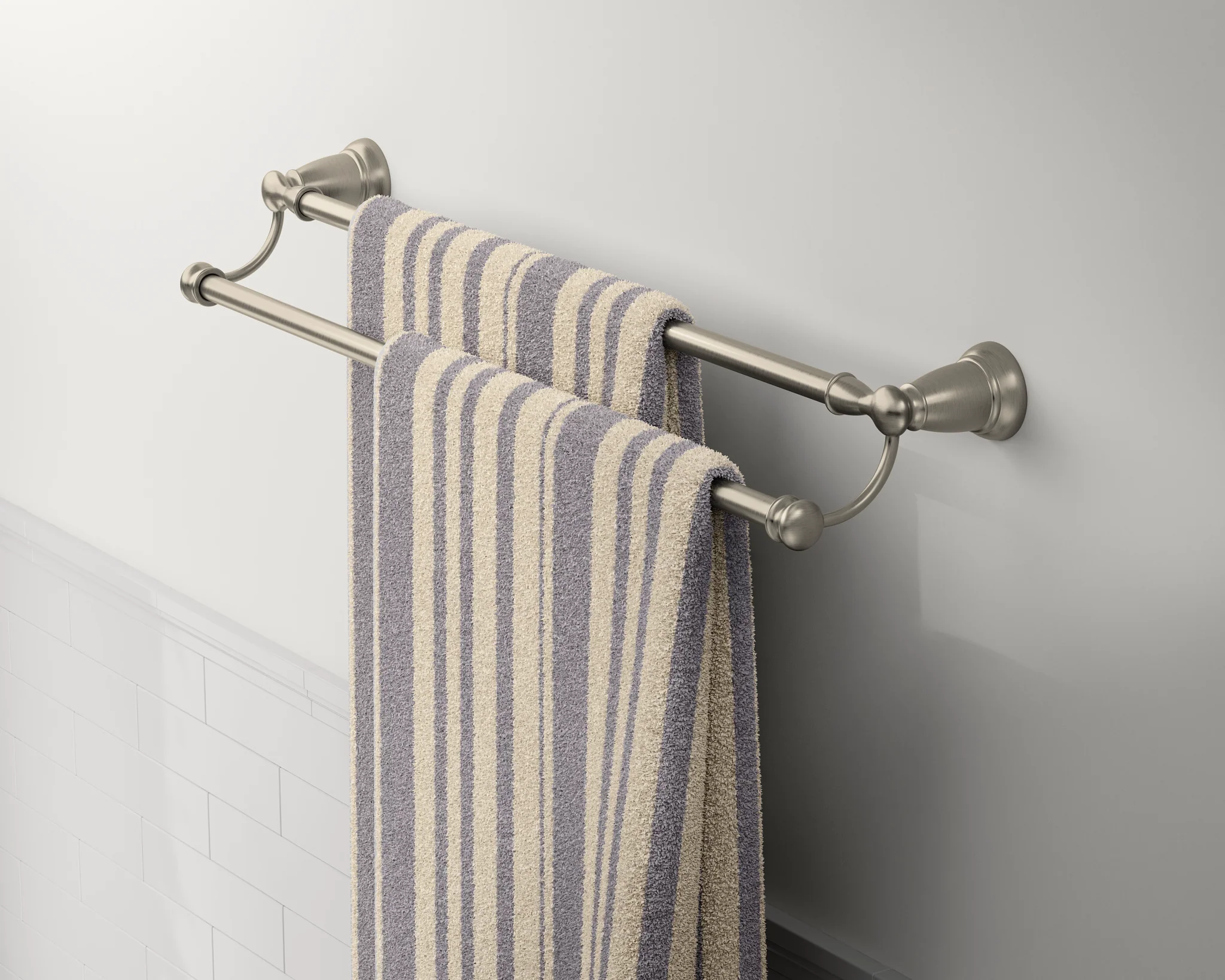 2238-Banbury-Chrome-24-Double-Towel-Bar-3.webp Banbury Chrome 24" Double Towel Bar