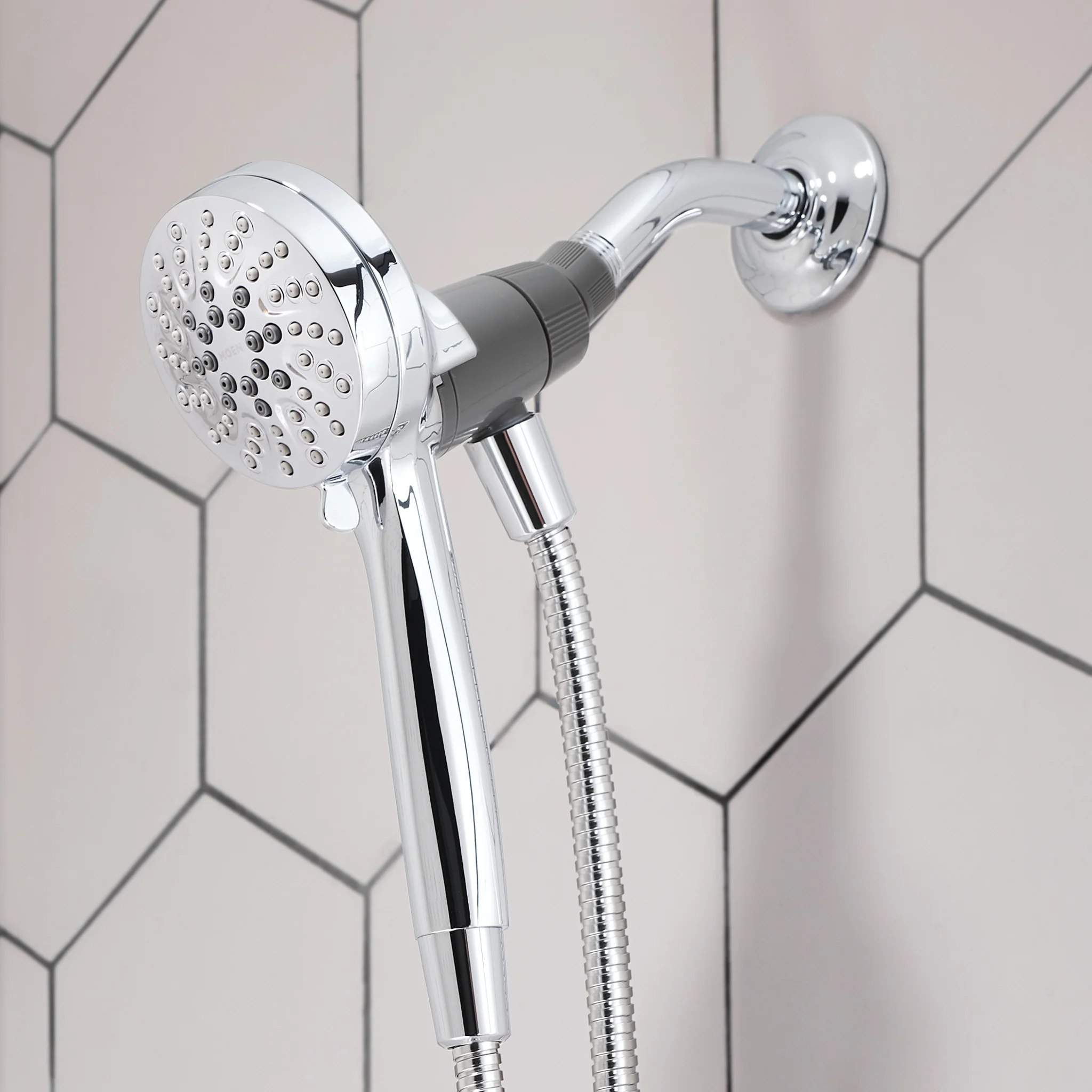 Engage Six-Function 3 1/2" Diameter Spray Head Handheld Shower