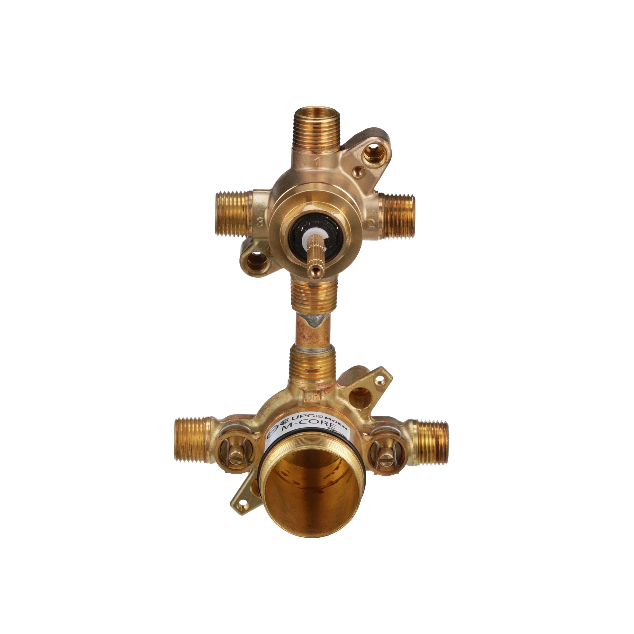 2311-M-CORE-Transfer-1-2-Cc-ips-Connection-Includes-Pressure-Balancing-Stops-Volume-Control-2.webp M-CORE Transfer 1/2" Cc/ips Connection Includes Pressure Balancing Stops Volume Control