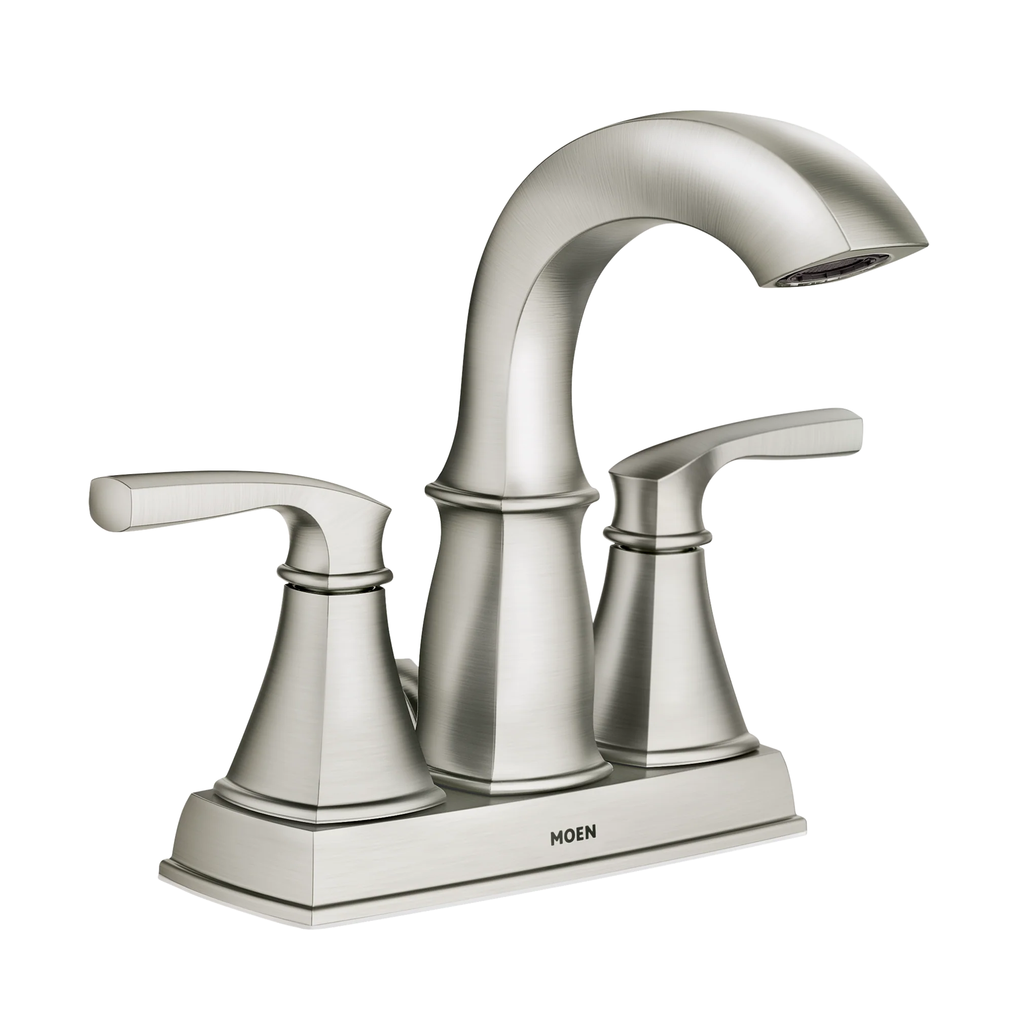 Finney Two-handle Centerset Bathroom Sink Faucet