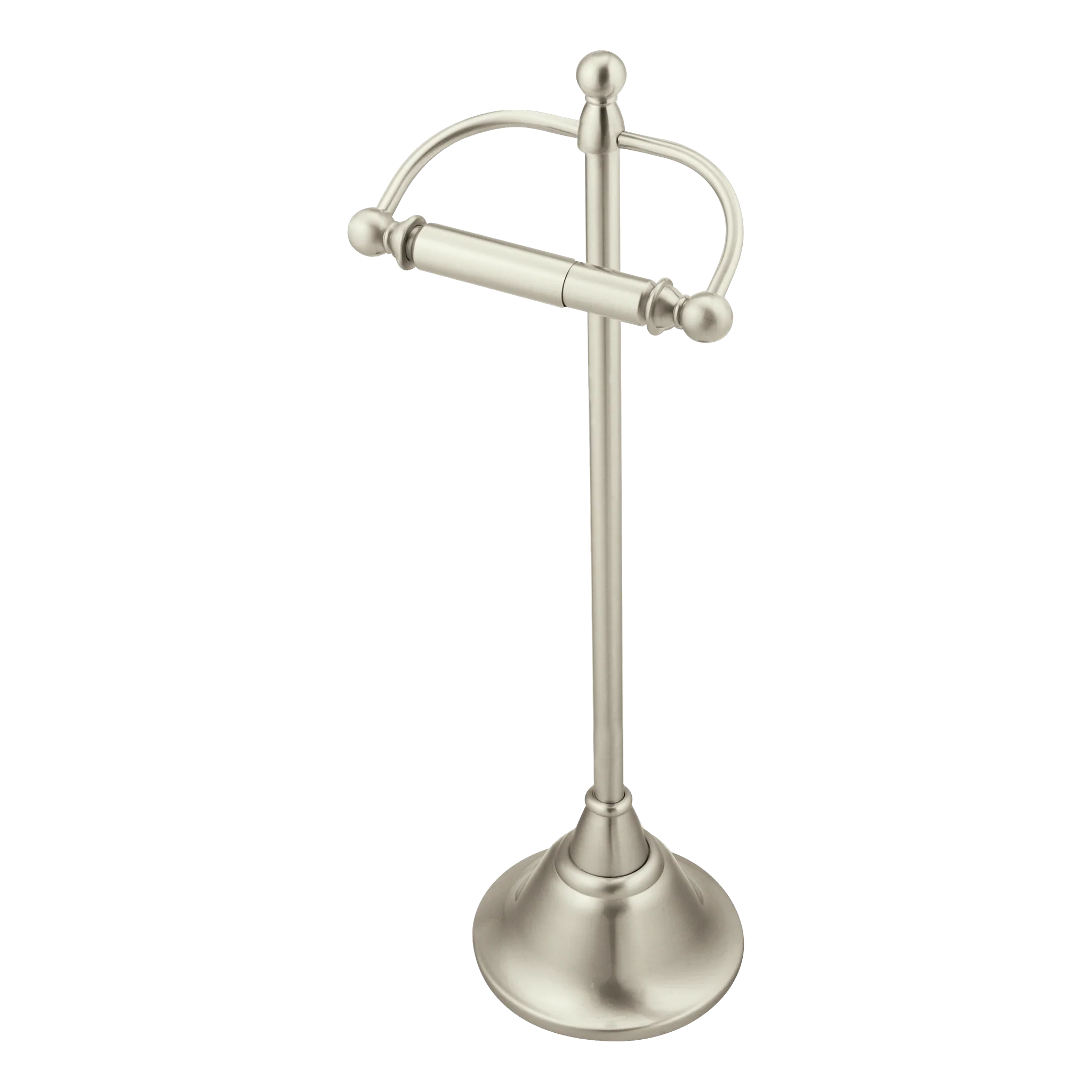 Sage Brushed nickel Freestanding Toilet Paper Holder