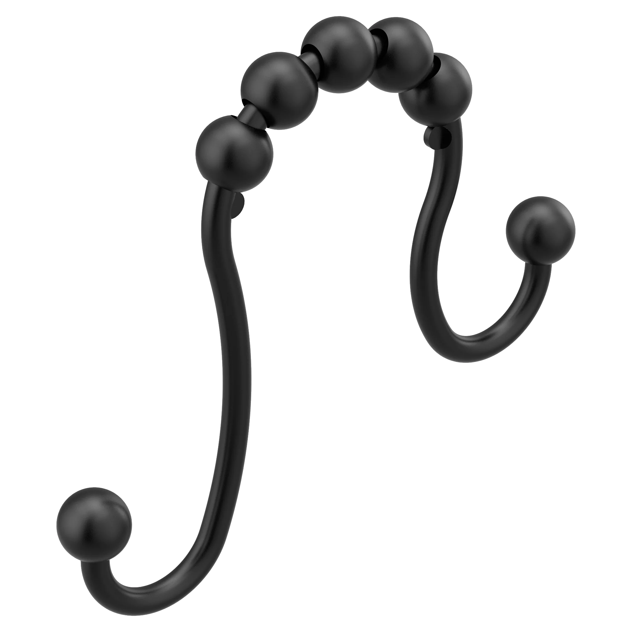 2711-Moen-Matte-black-shower-curtain-rings-2.webp Moen Matte black shower curtain rings