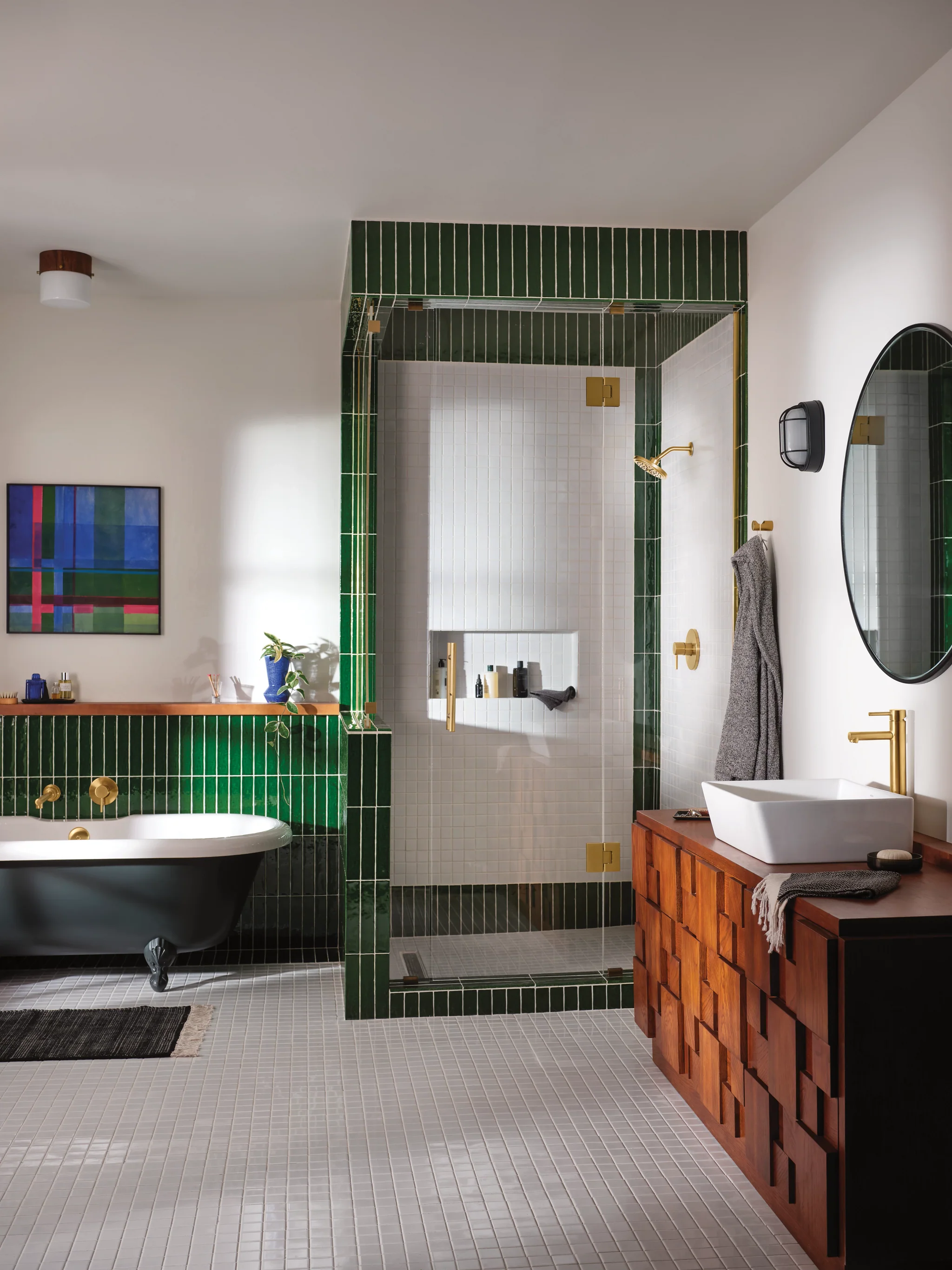 Align One-Handle High Arc Vessel Bathroom Faucet