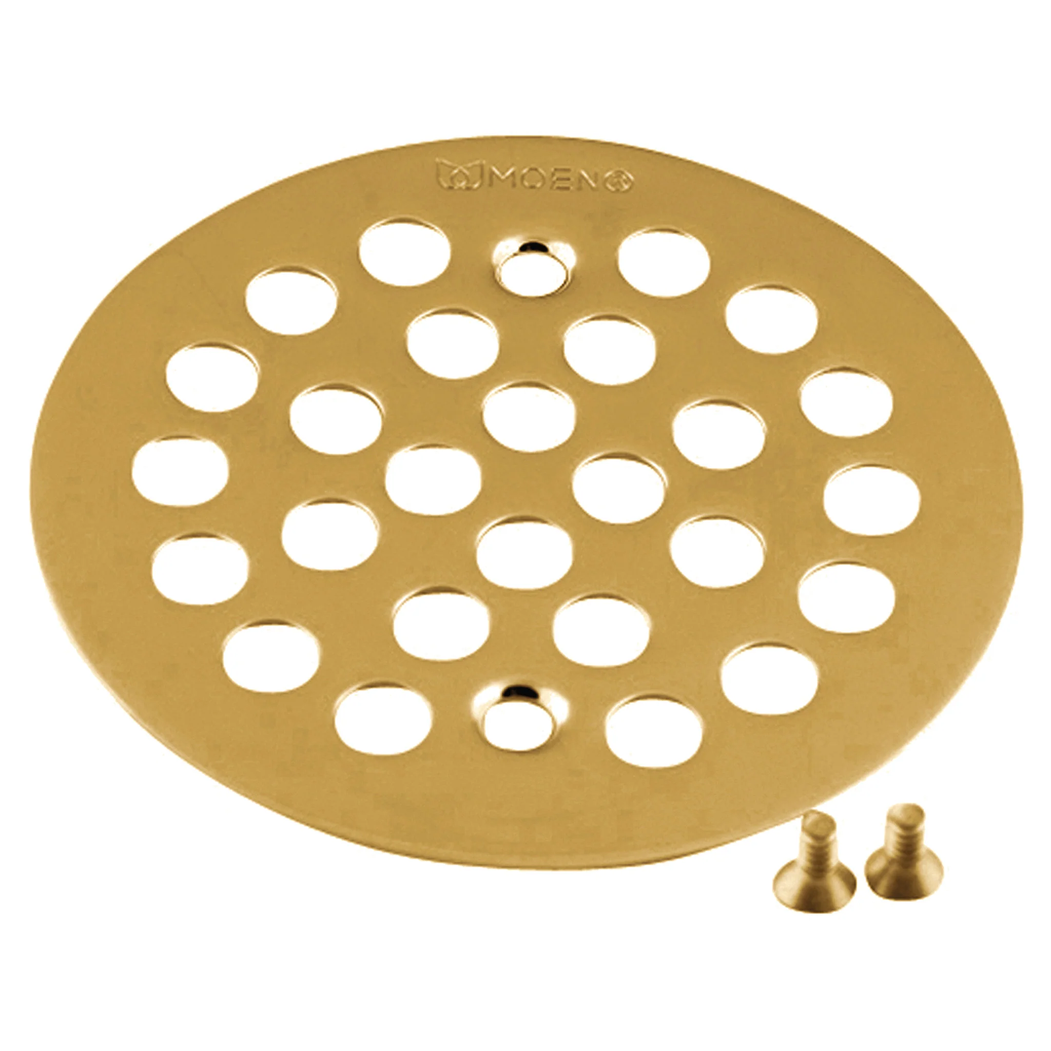 2788-Moen-Polished-Brass-4-1-4-Shower-Drain-Cover-12.webp Moen Polished Brass 4-1/4" Shower Drain Cover