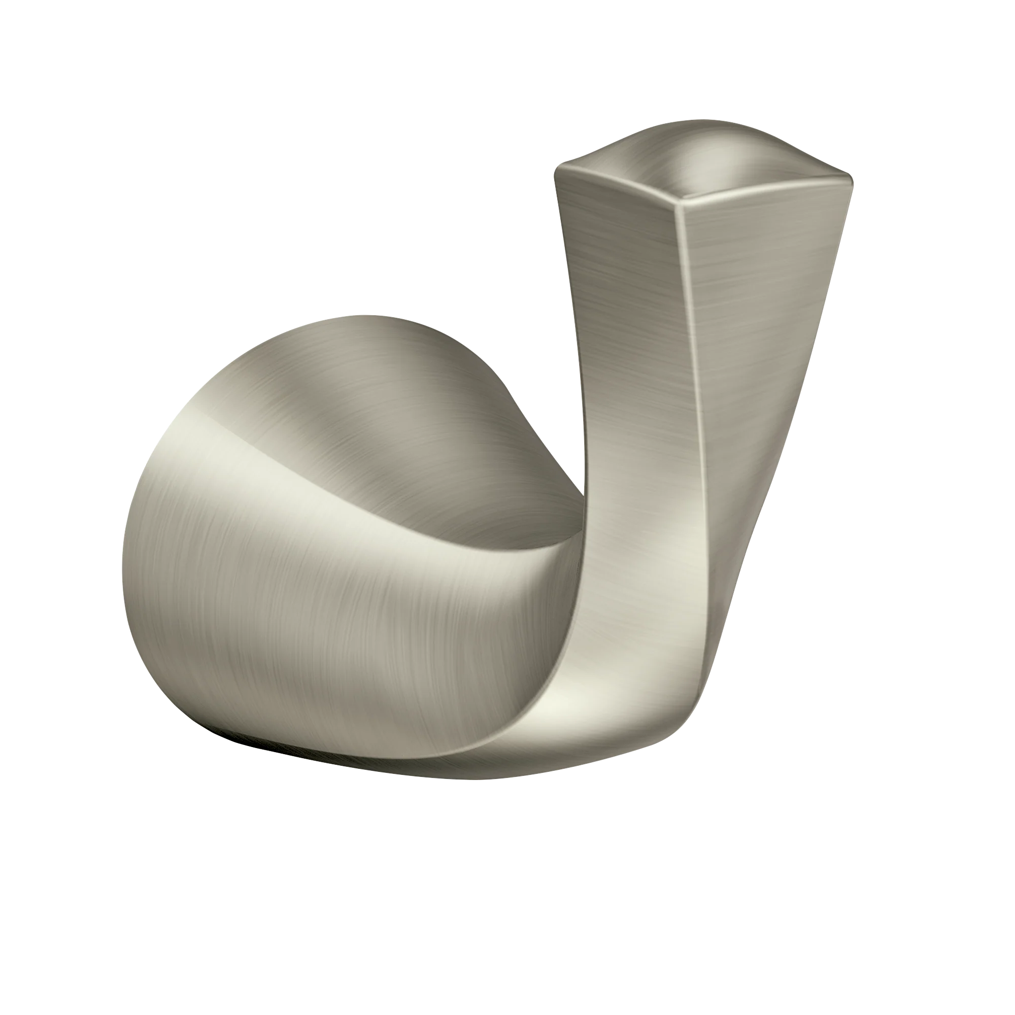 Oxby Brushed nickel Robe Hook