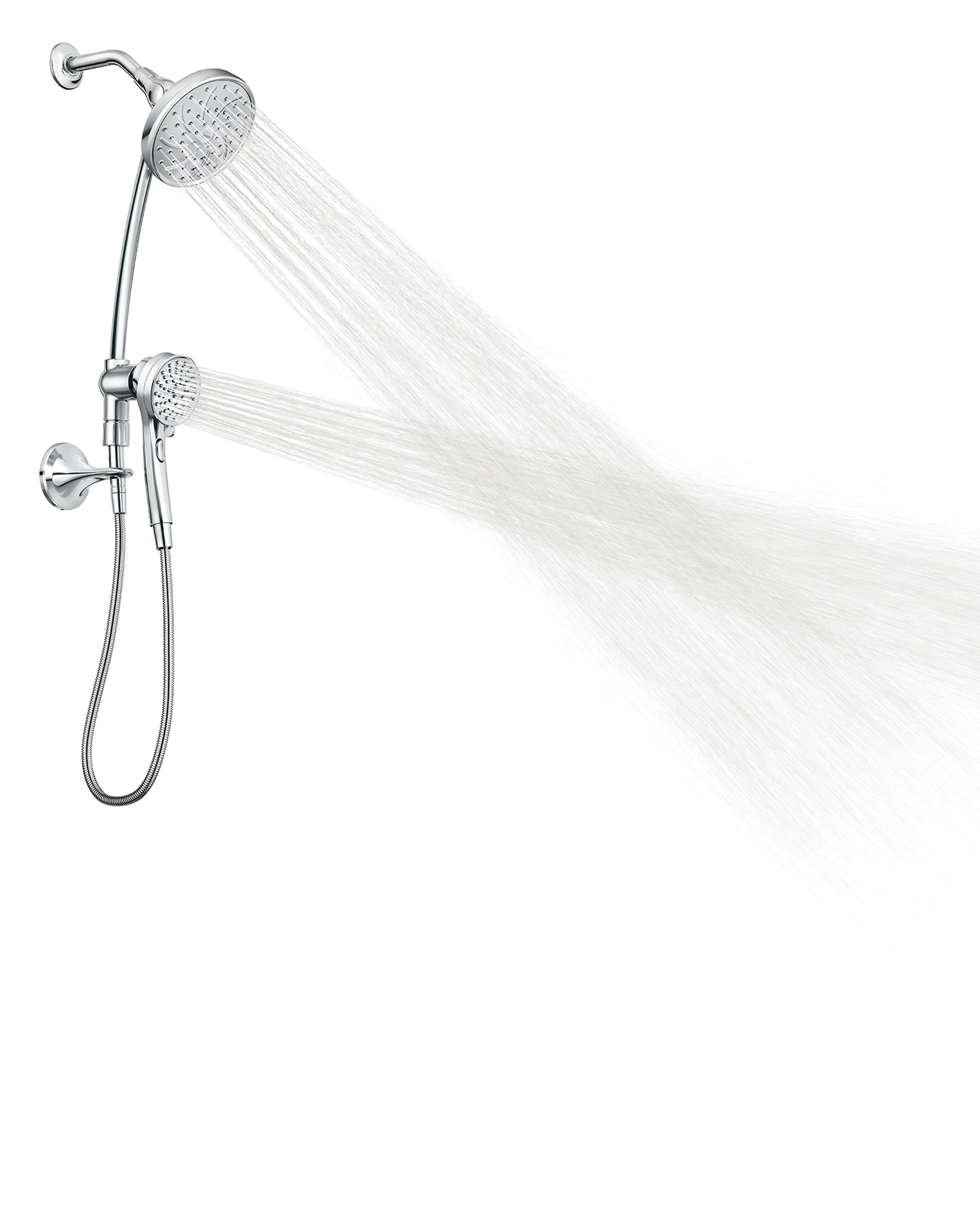 2872-Attract-Chrome-six-function-3.75-diameter-spray-head-standard-with-handshower-4.webp Attract Chrome six-function 3.75" diameter spray head standard with handshower