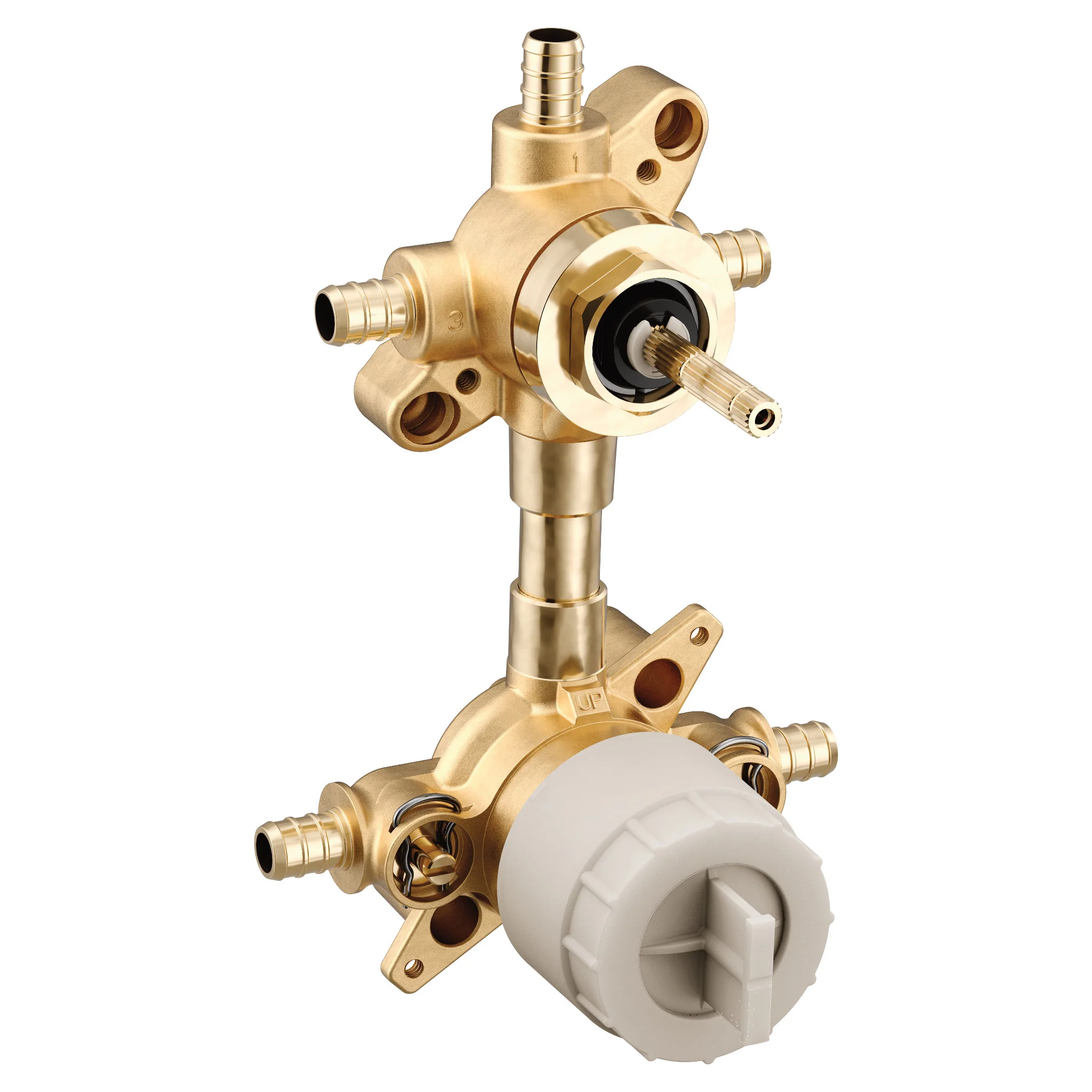 2897-M-CORE-Transfer-1-2-Crimp-Ring-Pex-Connection-Includes-Pressure-Balancing-Stops-Volume-Control-1.webp M-CORE Transfer 1/2" Crimp Ring Pex Connection Includes Pressure Balancing Stops Volume Control