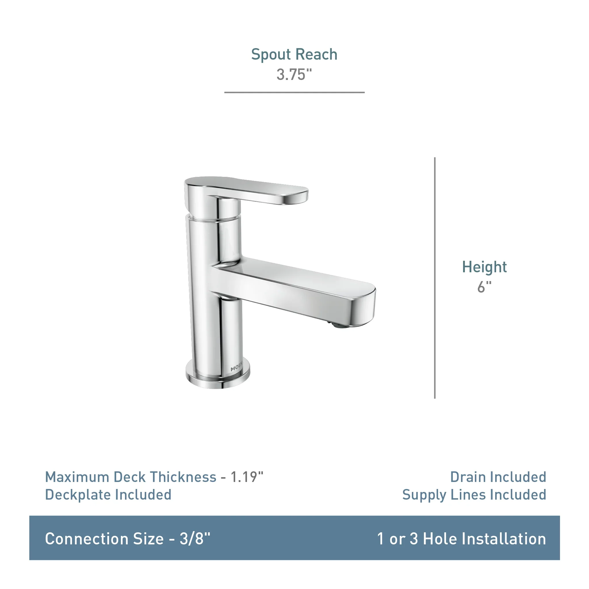 3032-Laris-One-handle-Bathroom-Sink-Faucet-6.webp Laris One-handle Bathroom Sink Faucet