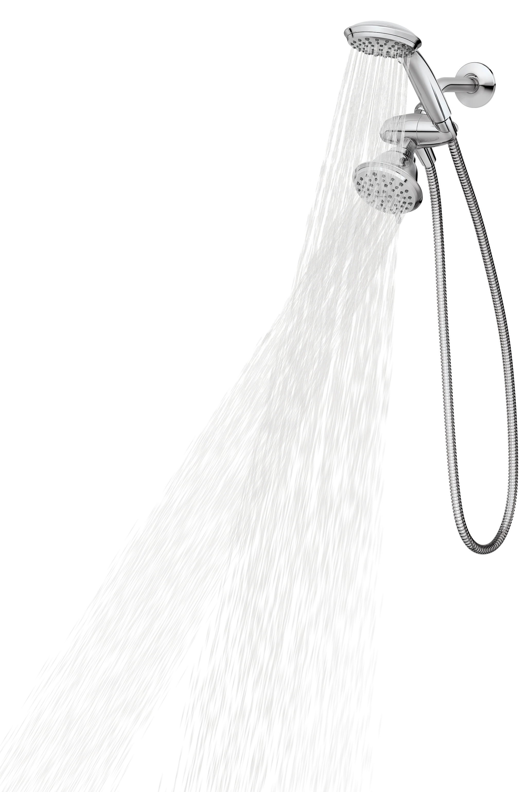 3045-Attune-Chrome-eight-function-4.75-diameter-spray-head-standard-with-handshower-14.webp Attune Chrome eight-function 4.75" diameter spray head standard with handshower