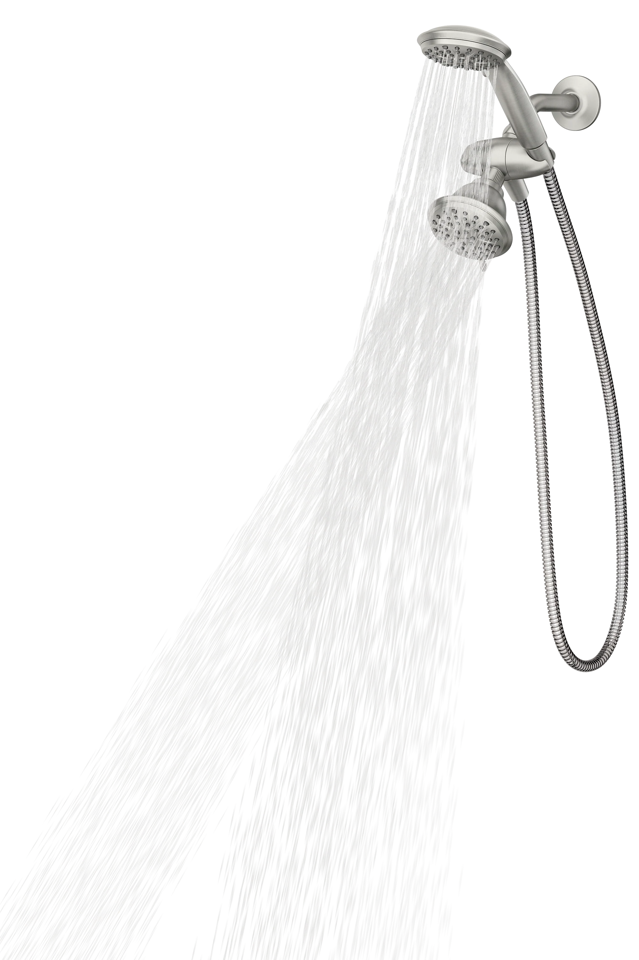 3045-Attune-Chrome-eight-function-4.75-diameter-spray-head-standard-with-handshower-3.webp Attune Chrome eight-function 4.75" diameter spray head standard with handshower