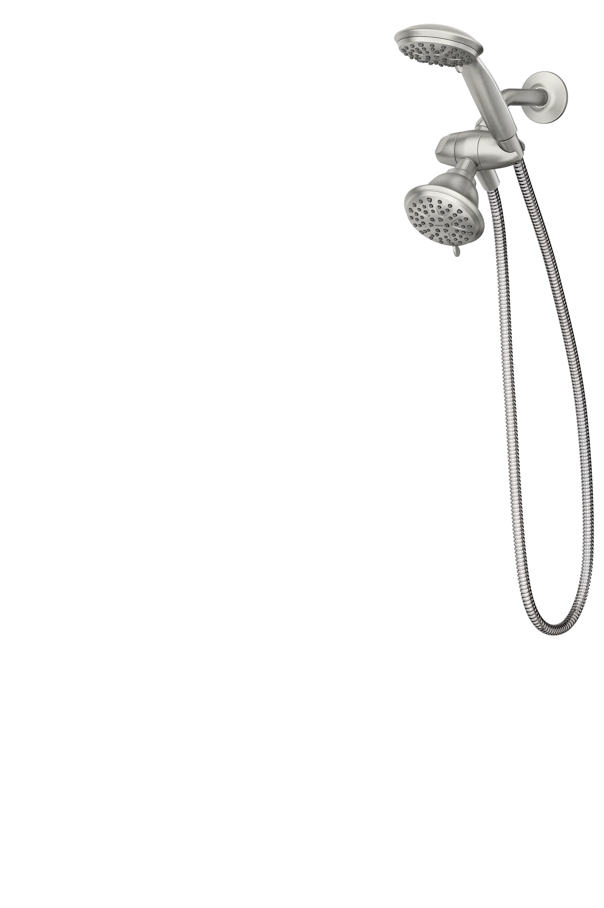 3045-Attune-Chrome-eight-function-4.75-diameter-spray-head-standard-with-handshower-6.webp Attune Chrome eight-function 4.75" diameter spray head standard with handshower