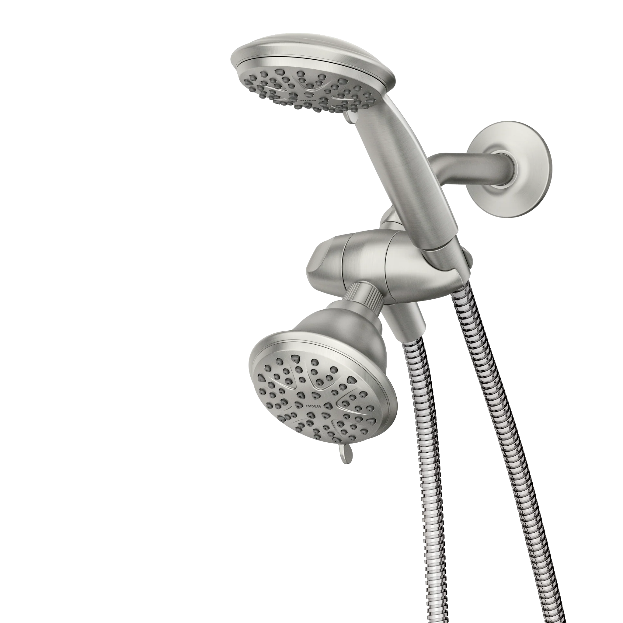 3045-Attune-Chrome-eight-function-4.75-diameter-spray-head-standard-with-handshower-7.webp Attune Chrome eight-function 4.75" diameter spray head standard with handshower