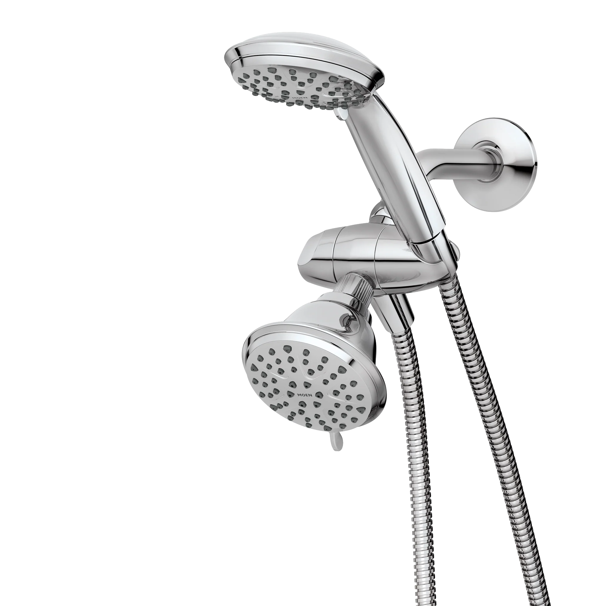 3045-Attune-Chrome-eight-function-4.75-diameter-spray-head-standard-with-handshower-9.webp Attune Chrome eight-function 4.75" diameter spray head standard with handshower