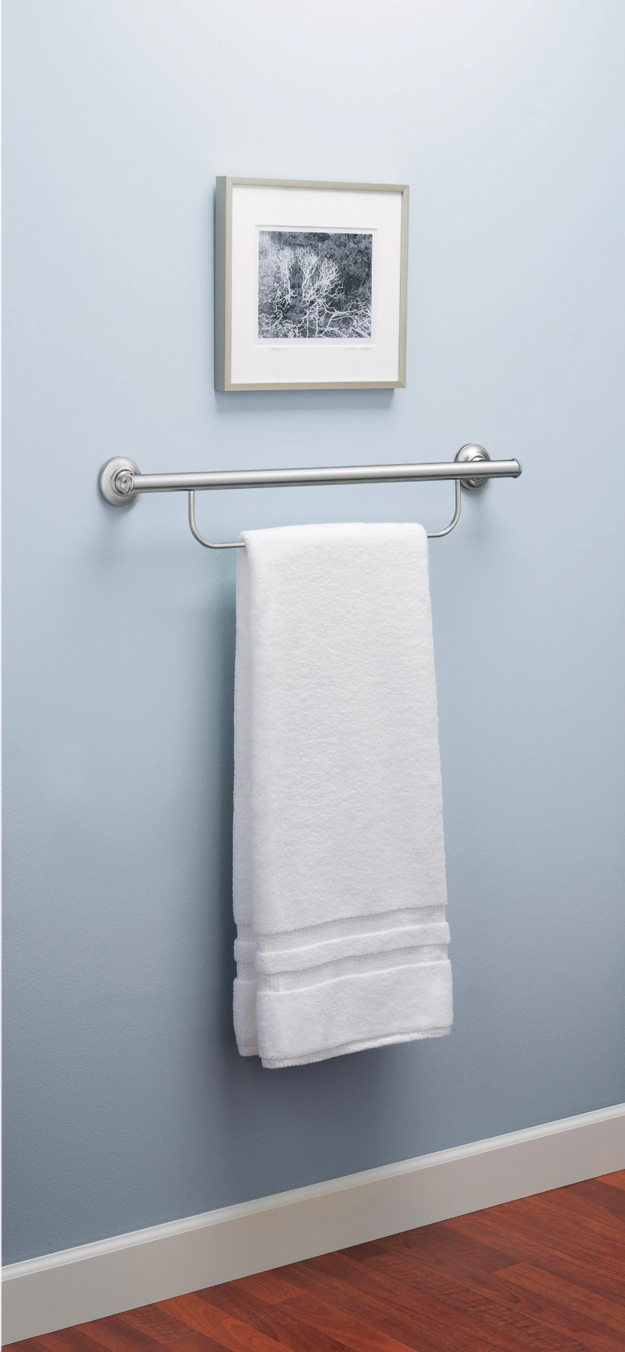3198-Chrome-24-Grab-Bar-with-Towel-Bar-10.webp Chrome 24" Grab Bar with Towel Bar
