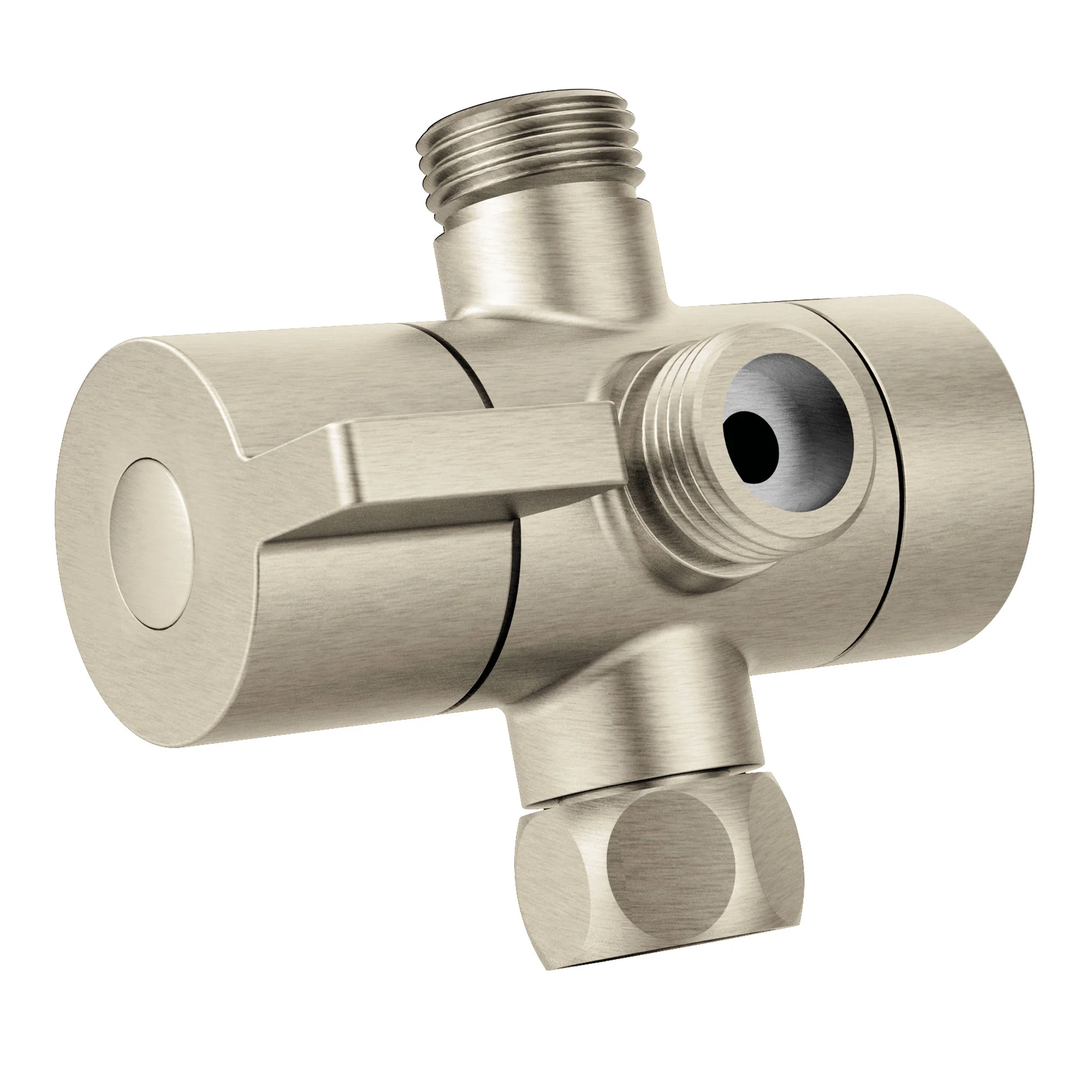 3455-Moen-Chrome-Shower-Arm-Diverter-Non-Pivoting-1.webp Moen Chrome Shower Arm Diverter (Non-Pivoting)