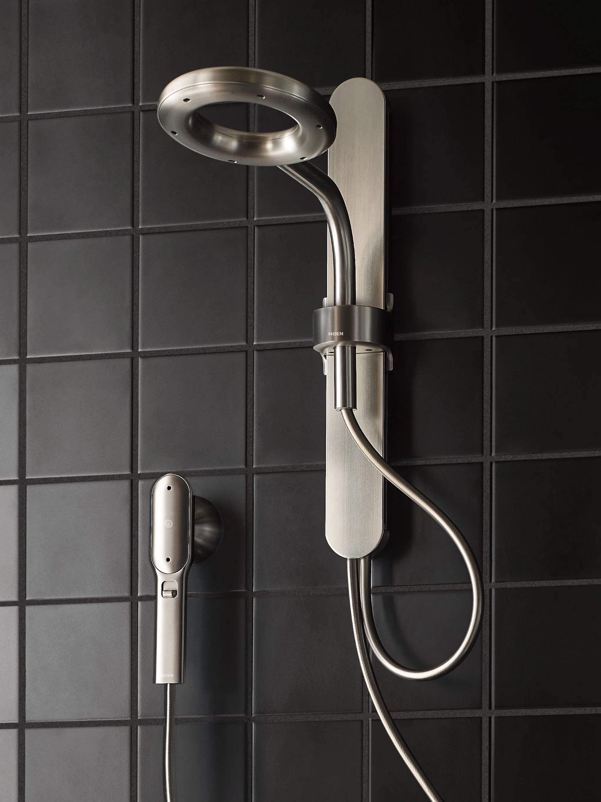 3495-Moen-Spa-Shower-Matte-Black-Two-Function-7.9-Diameter-Spray-Head-Standard-With-Handshower-25.webp Moen Spa Shower Matte Black Two-Function 7.9" Diameter Spray Head Standard With Handshower
