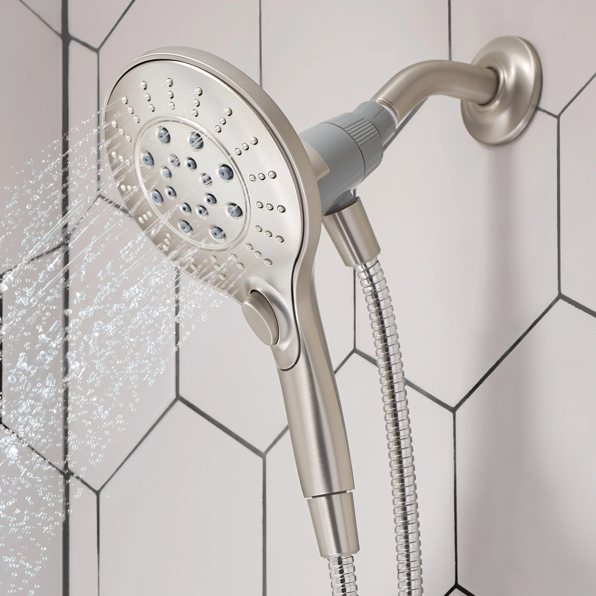 Engage Six-Function 5 1/2" Diameter Spray Head Handheld Shower