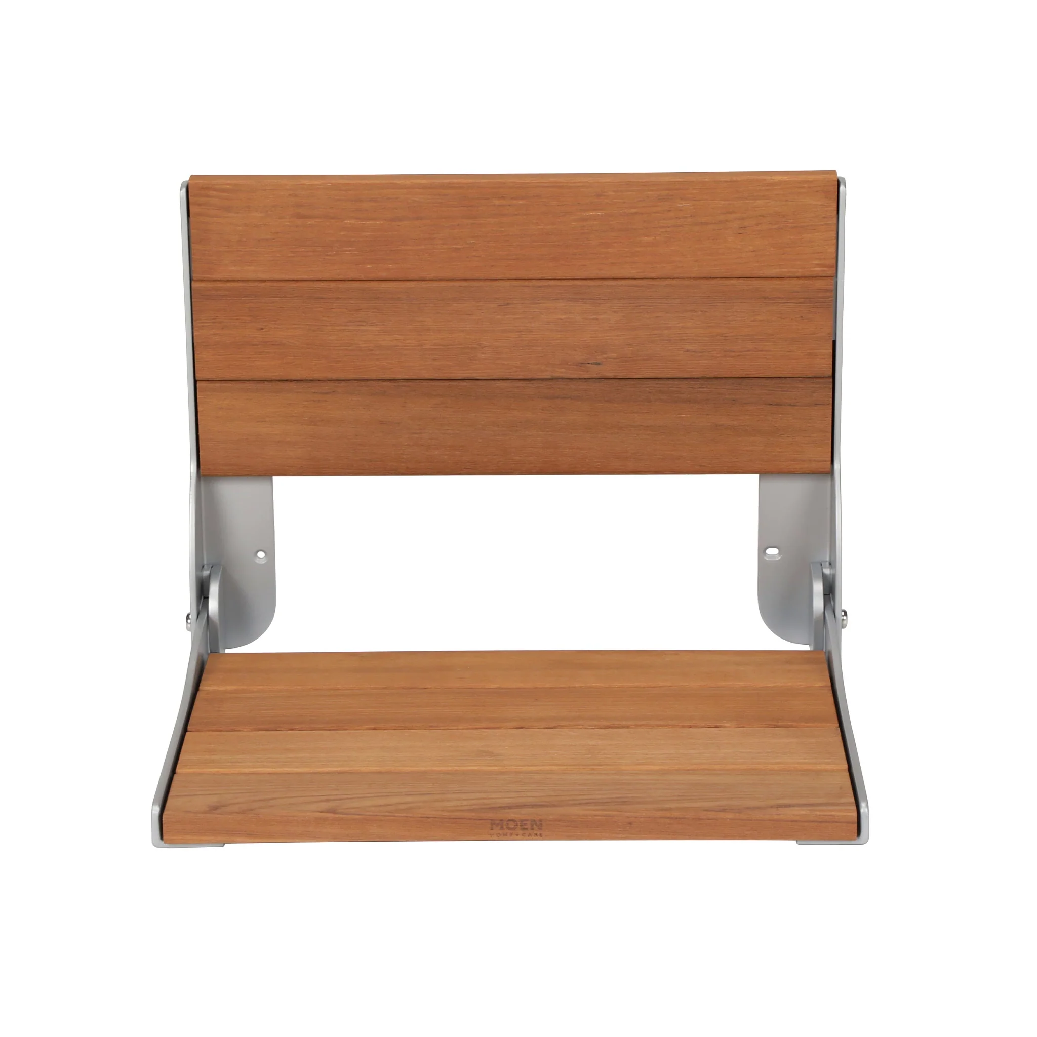 3644-Moen-Home-Care-Stainless-and-Teak-Folding-Shower-Seat-2.webp Moen Home Care Stainless and Teak Folding Shower Seat