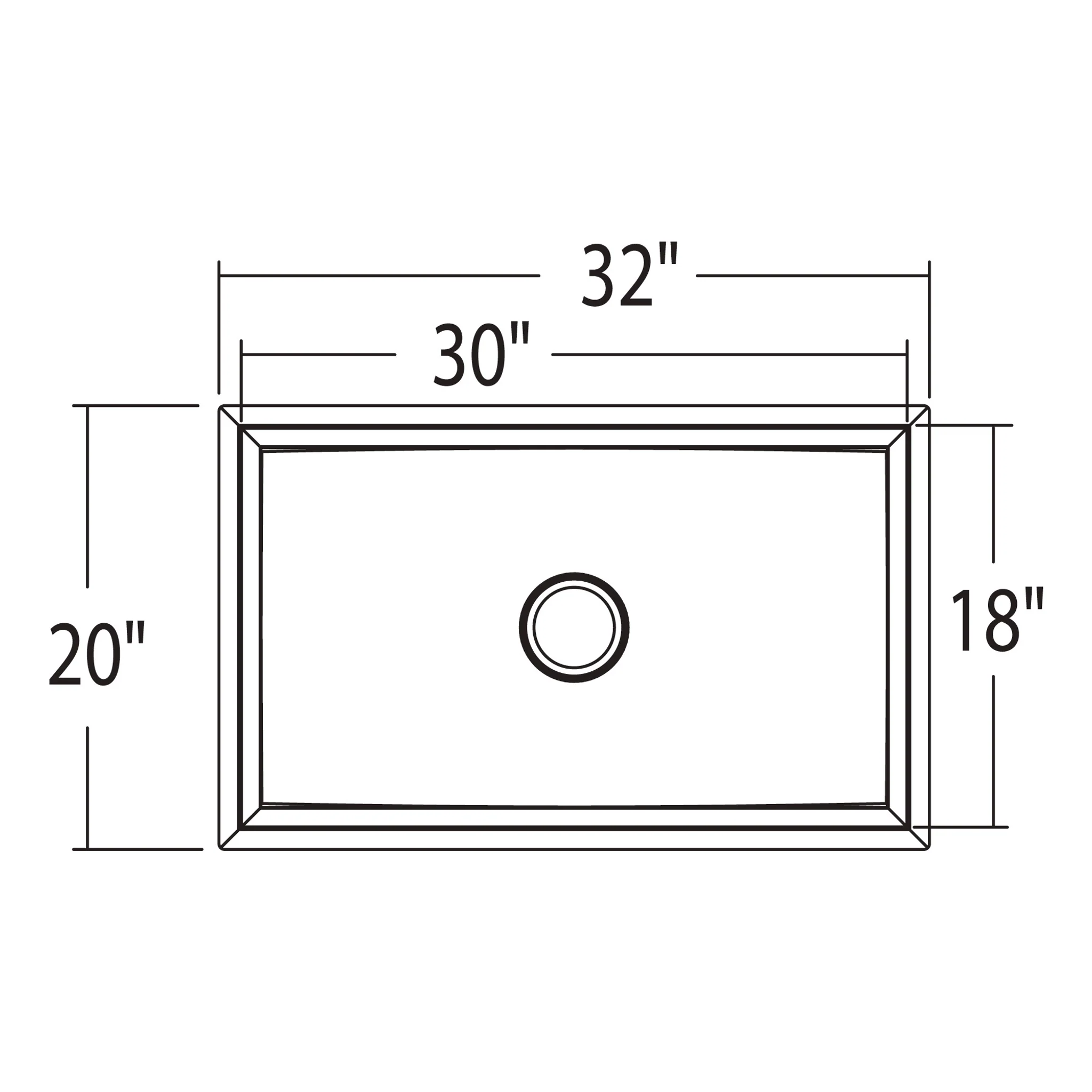 3964-Prep-32-Undermount-Single-Bowl-Sink-6.webp Prep 32" Undermount Single Bowl Sink