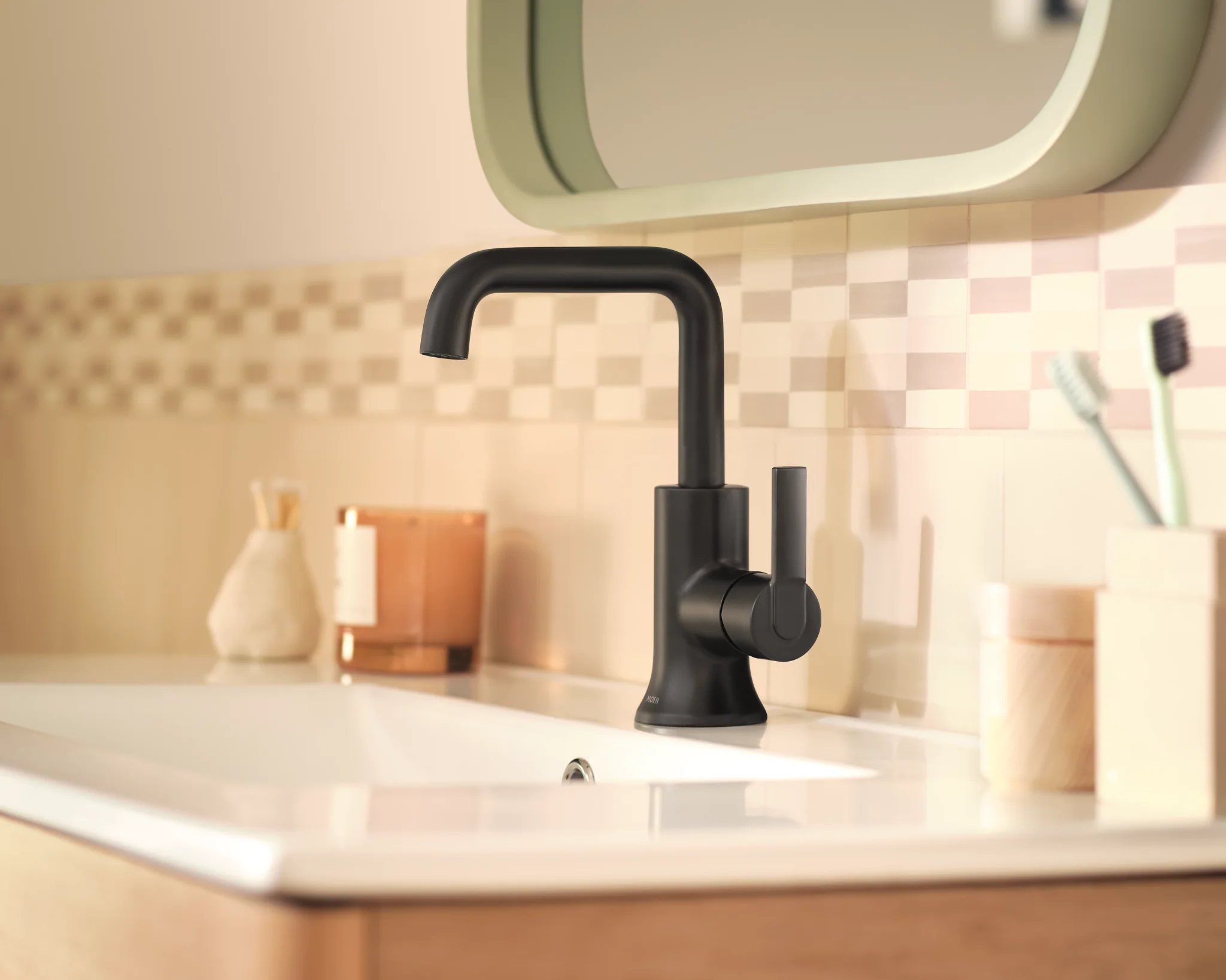 4008-Zyla-Chrome-one-handle-high-arc-bathroom-faucet-16.webp Zyla Chrome one-handle high arc bathroom faucet