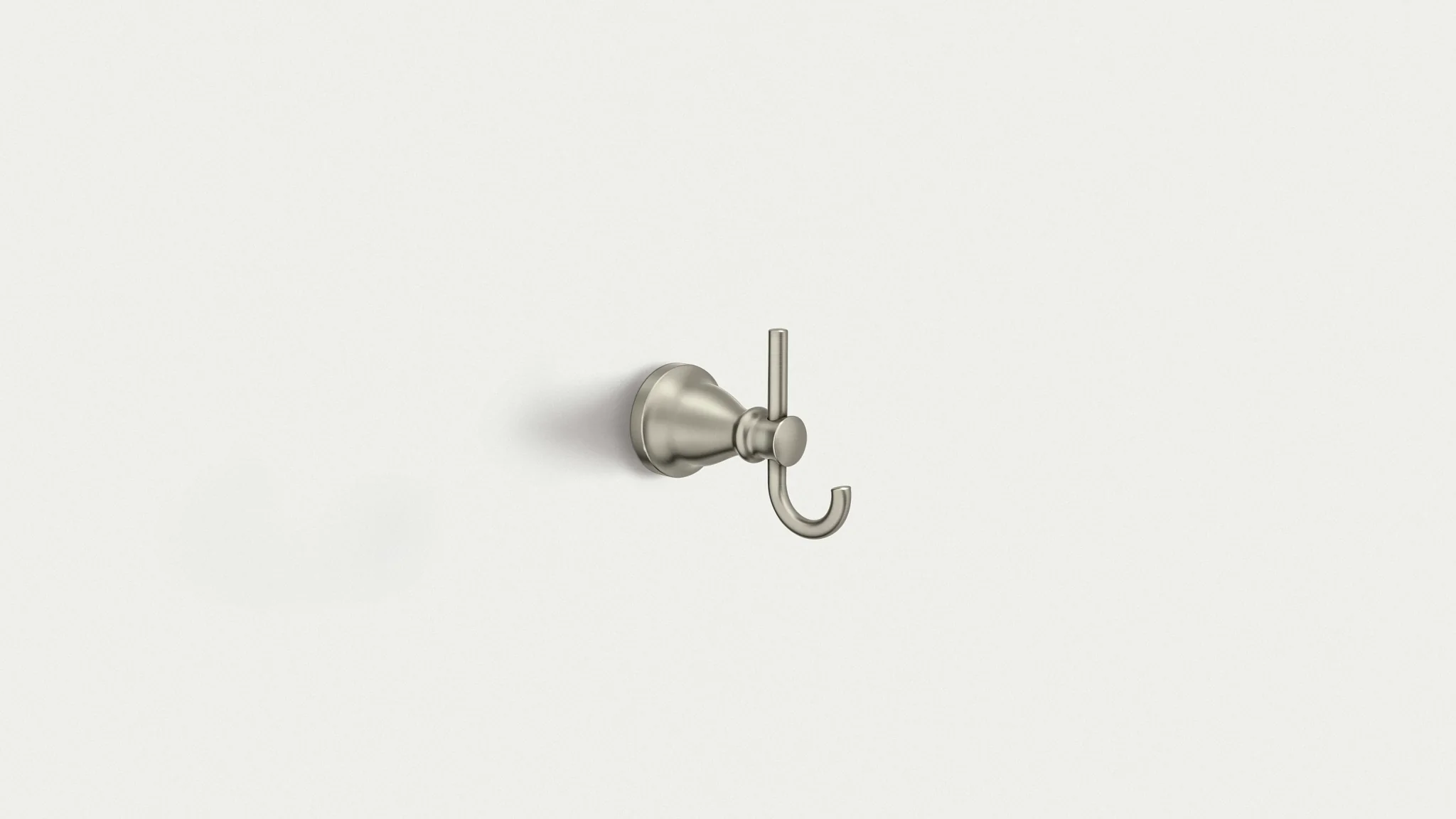 Hilliard Matte black double robe hook