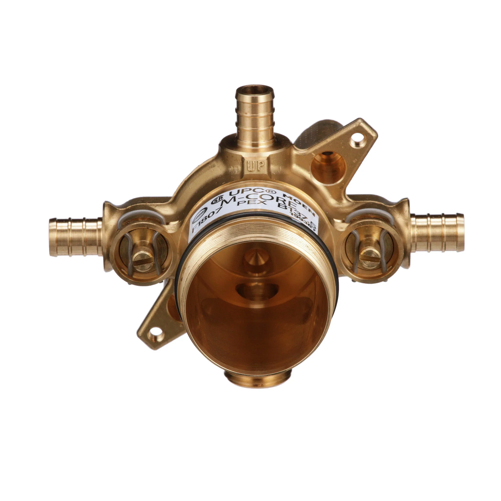 M-CORE 4 Port 1/2" Cold Expansion Pex Connection Includes Stops