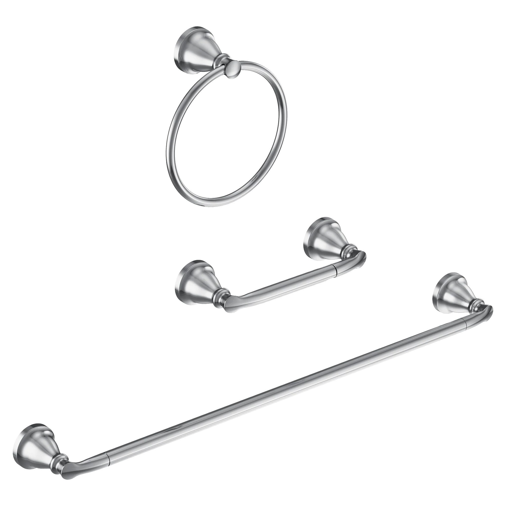 4332-Hilliard-Chrome-pivoting-paper-holder-towel-bar-towel-ring-5.webp Hilliard Chrome pivoting paper holder towel bar towel ring
