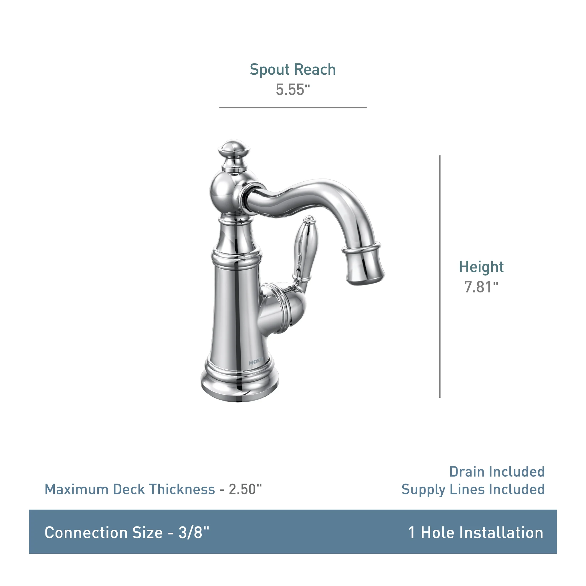 4590-Weymouth-One-handle-Bathroom-Sink-Faucet-3.webp Weymouth One-handle Bathroom Sink Faucet