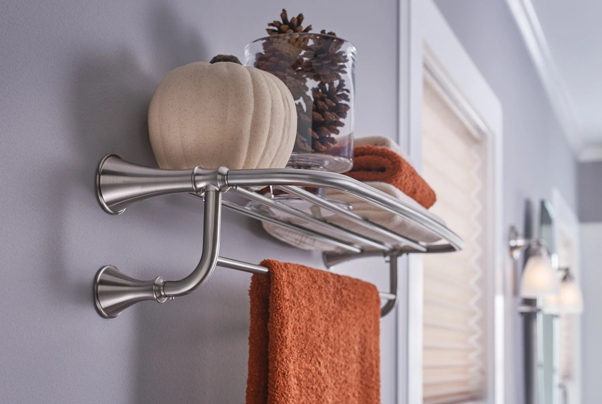 4617-Moen-Brushed-nickel-24-Towel-Shelf-3.webp Moen Brushed nickel 24" Towel Shelf