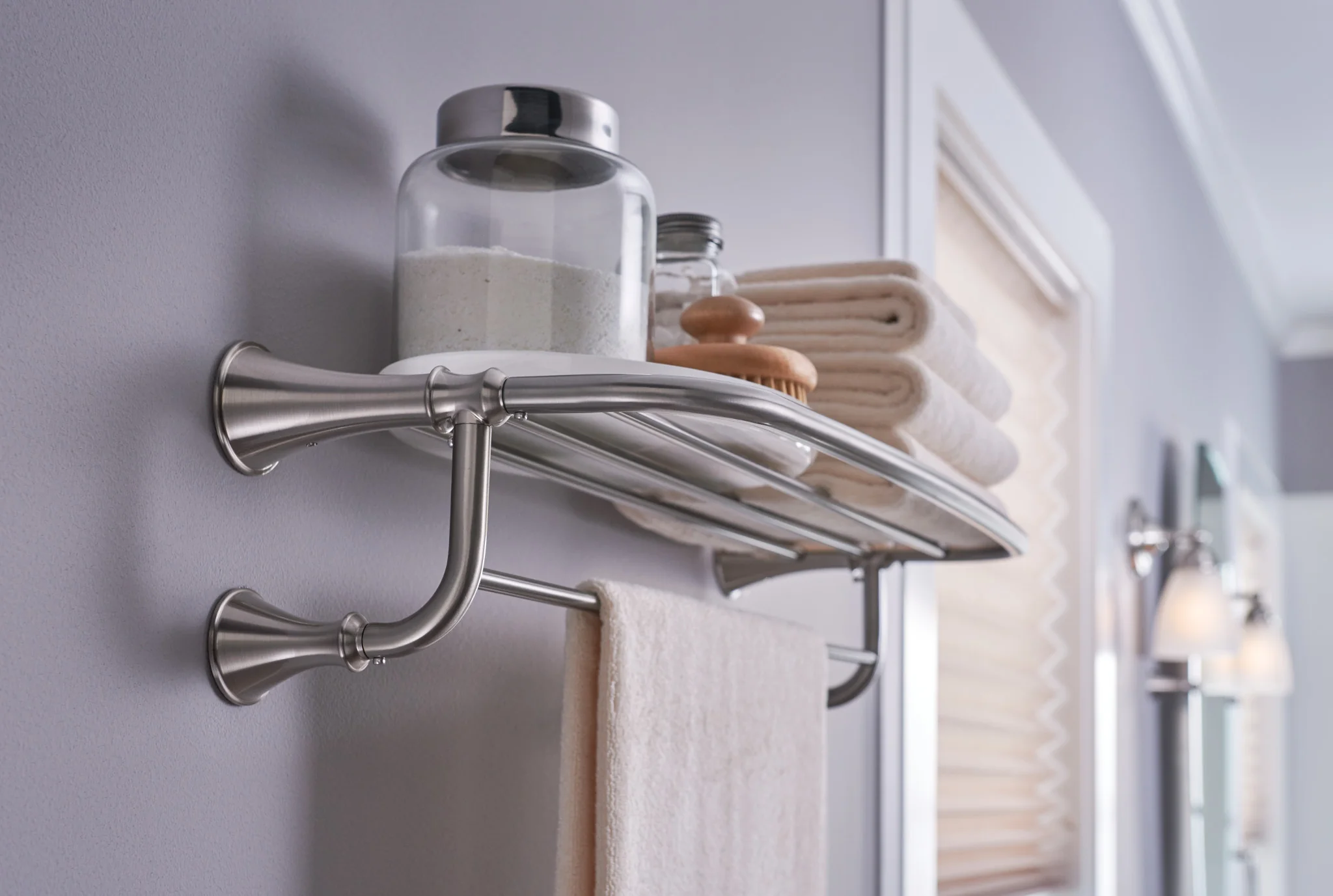 4617-Moen-Brushed-nickel-24-Towel-Shelf-4.webp Moen Brushed nickel 24" Towel Shelf