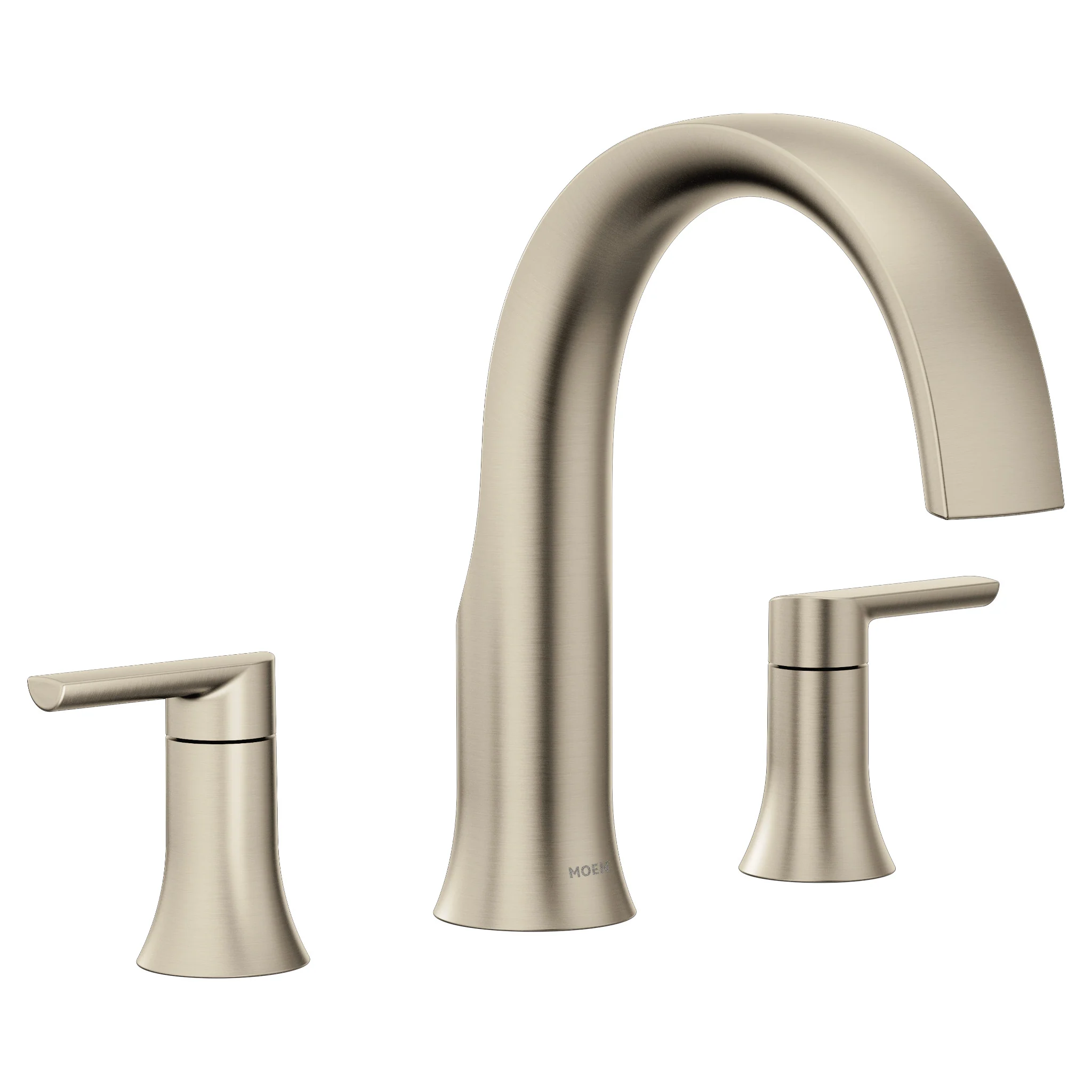 4663-Doux-Chrome-Two-Handle-Non-Diverter-Roman-Tub-Faucet-2.webp Doux Chrome Two-Handle Non-Diverter Roman Tub Faucet
