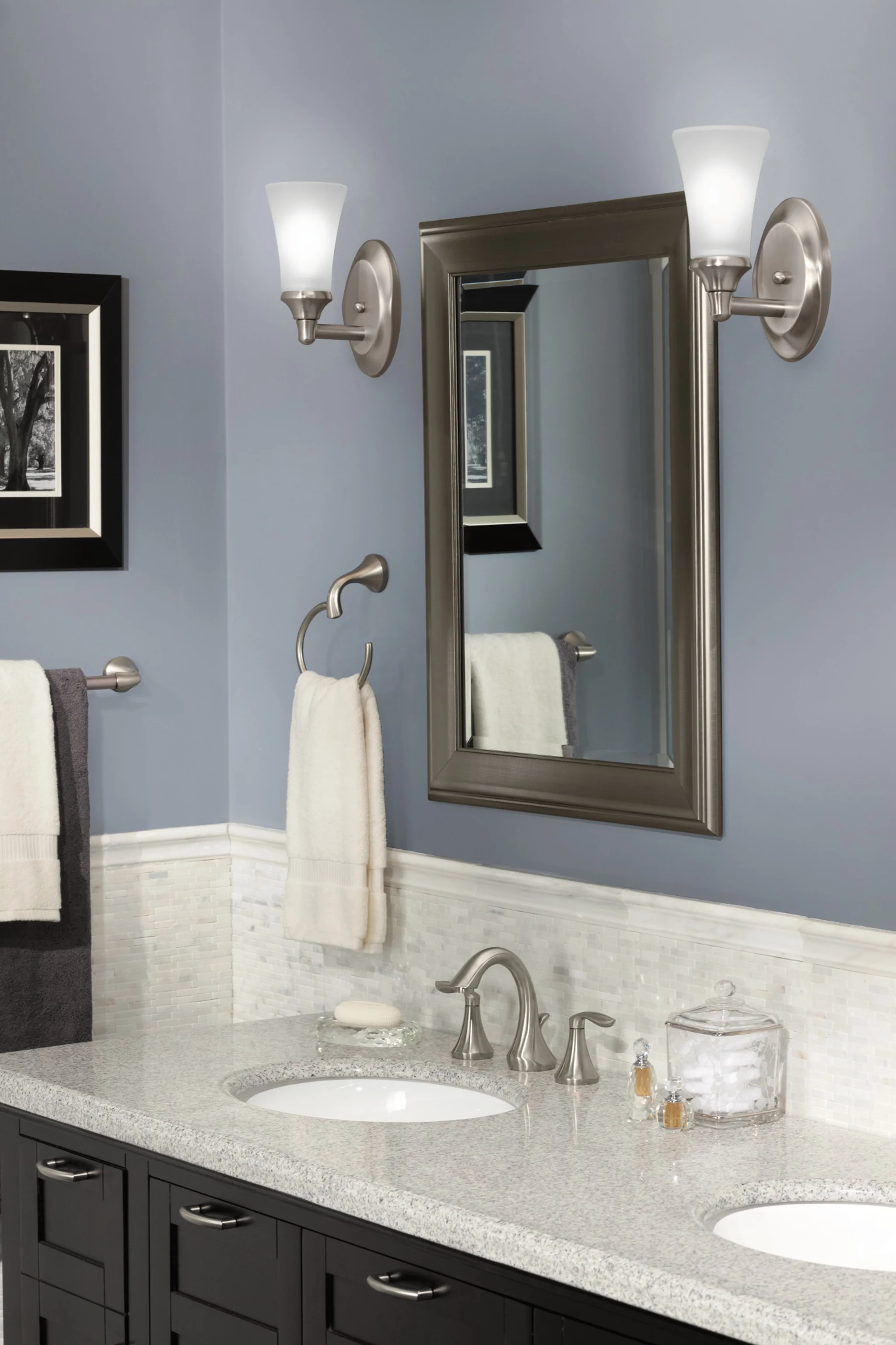 Eva Chrome Bath Light