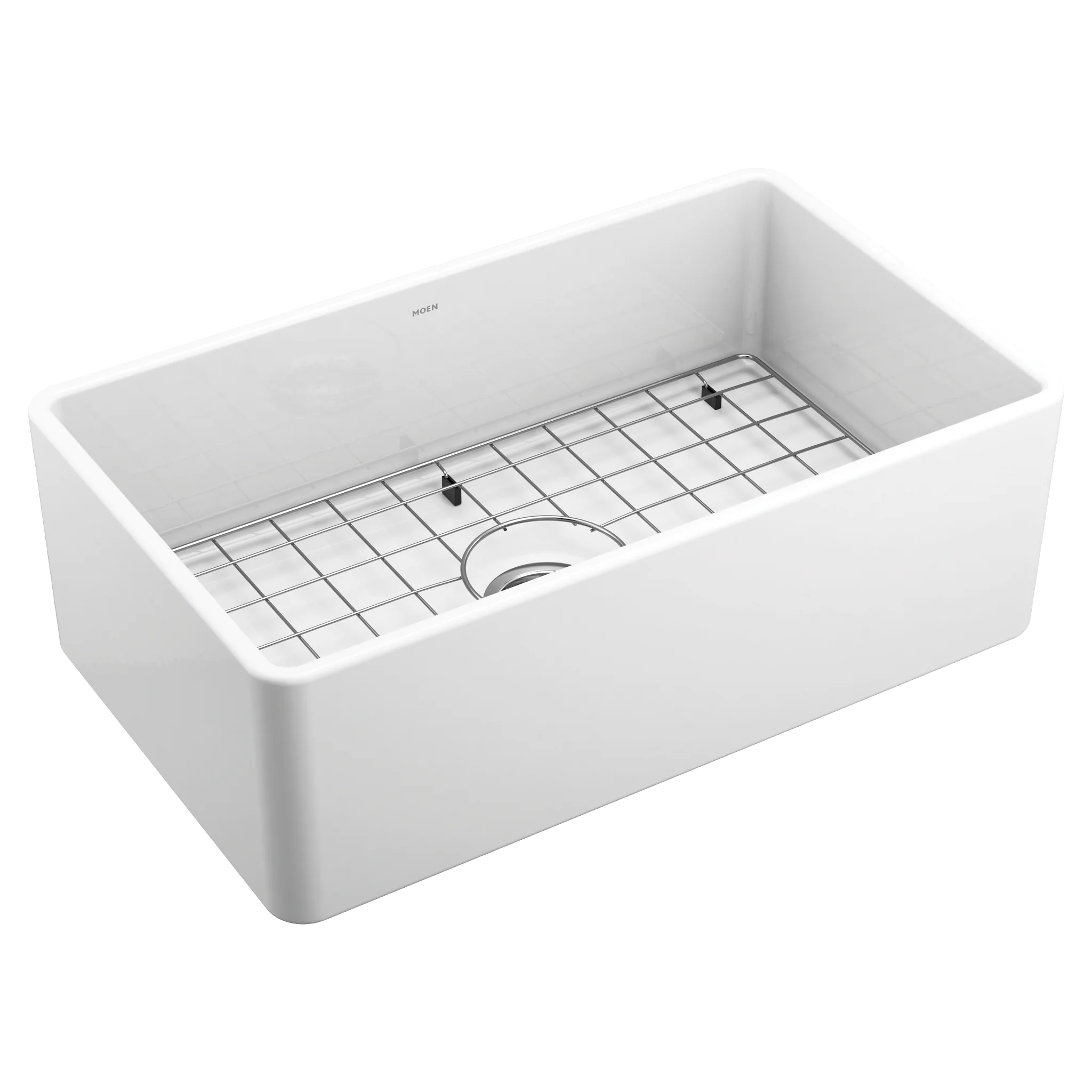4933-Host-30-Fireclay-Undermount-Apron-Front-Single-Bowl-Sink-5.webp Host 30" Fireclay Undermount Apron Front Single Bowl Sink
