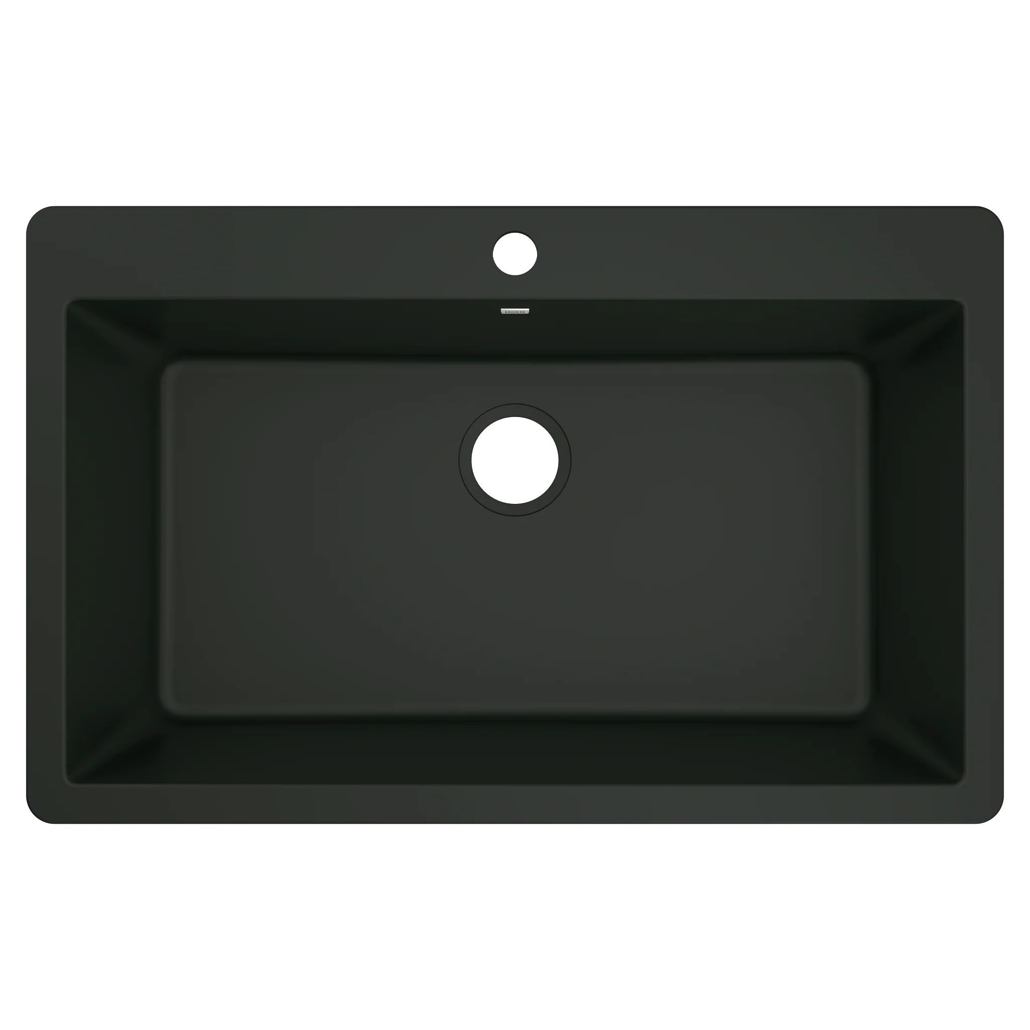 Host 33" Granite Dual Mount Single Bowl Sink