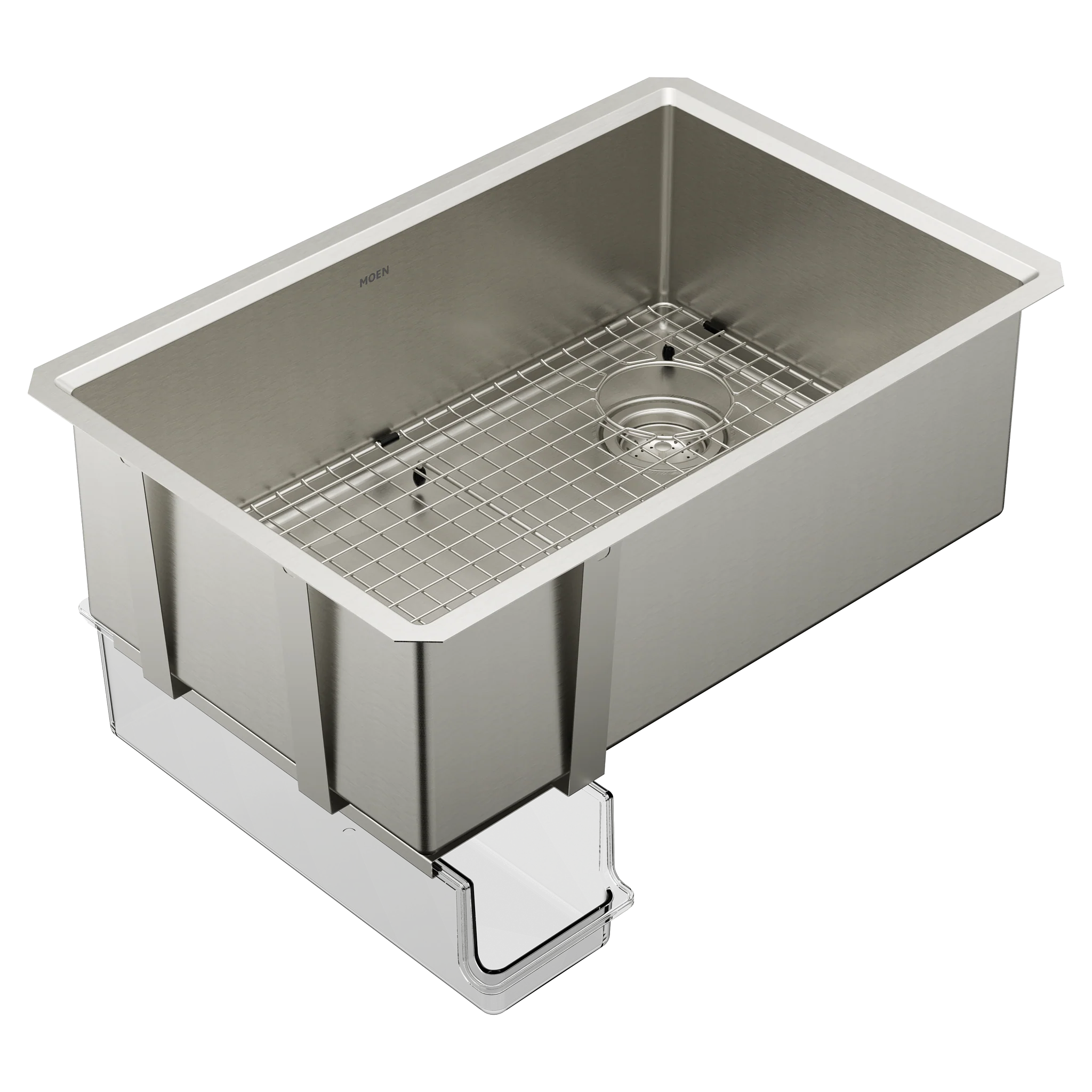 Luxe Chef™ 30” Workstation System Stainless Steel Undermount Single Bowl Sink
