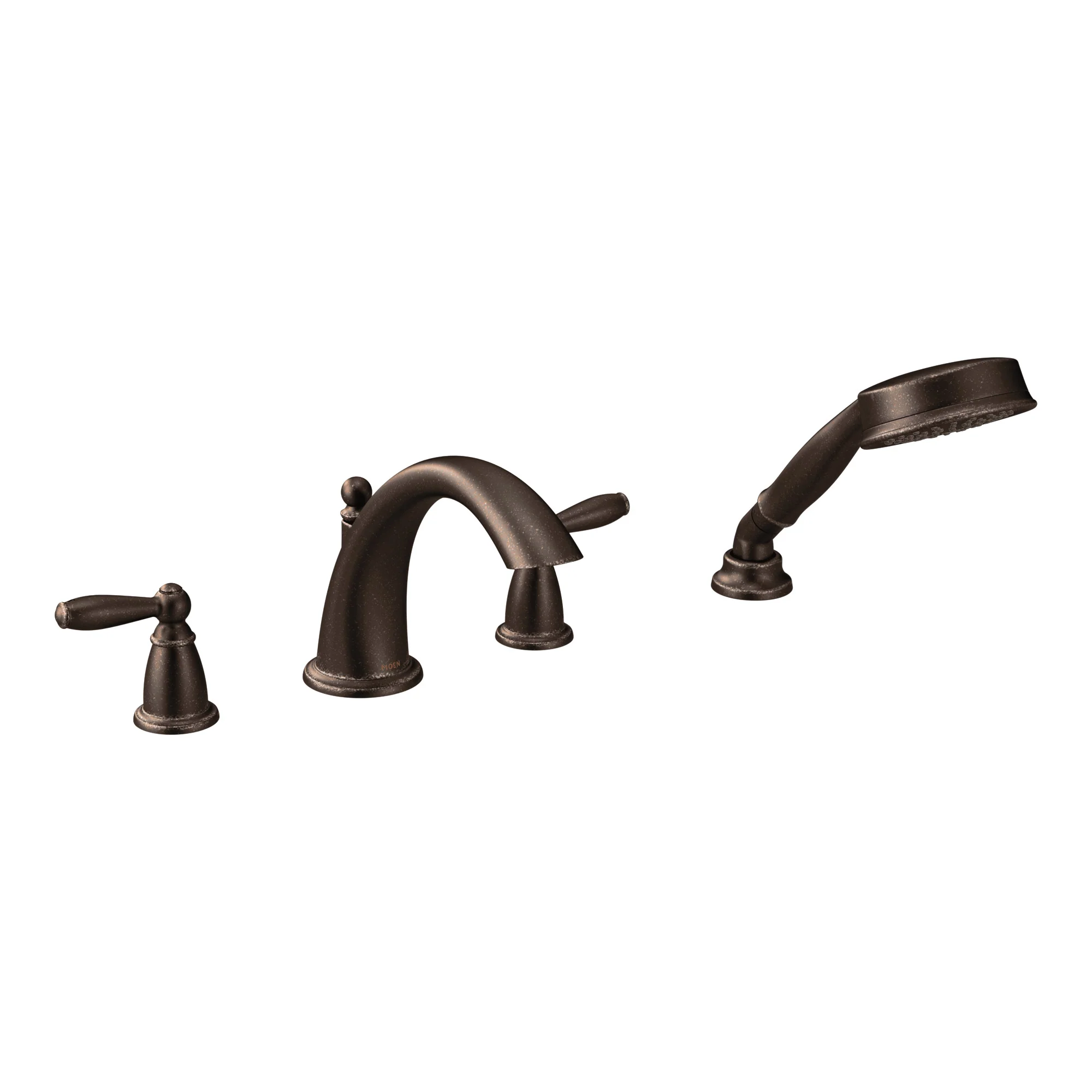 5690-Brantford-Chrome-Two-Handle-Low-Arc-Roman-Tub-Faucet-including-Handheld-Shower-4.webp Brantford Chrome Two-Handle Low Arc Roman Tub Faucet including Handheld Shower