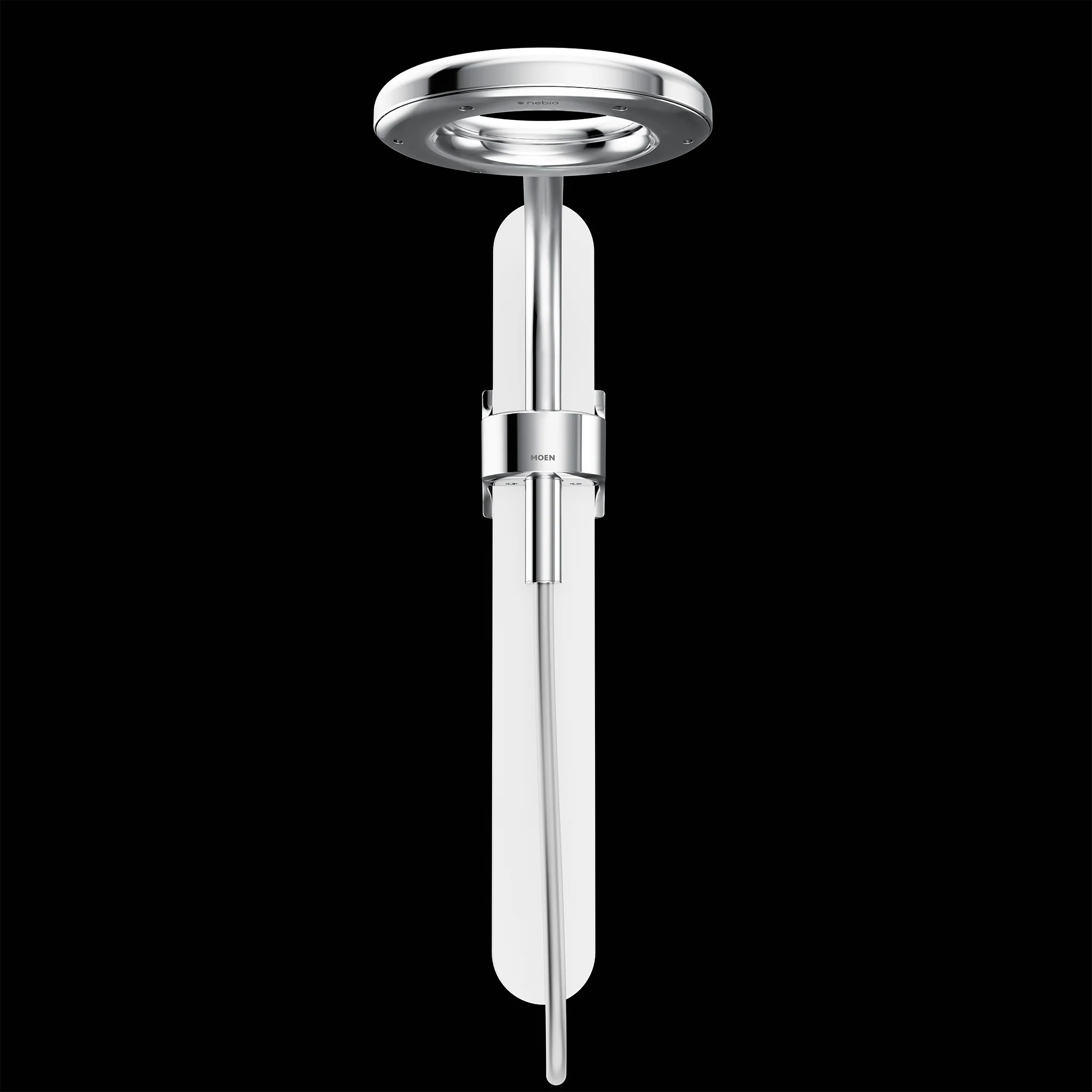 5722-Moen-Spa-Shower-Matte-Black-One-Function-7.9-Diameter-Spray-Head-Rainshower-14.webp Moen Spa Shower Matte Black One-Function 7.9" Diameter Spray Head Rainshower