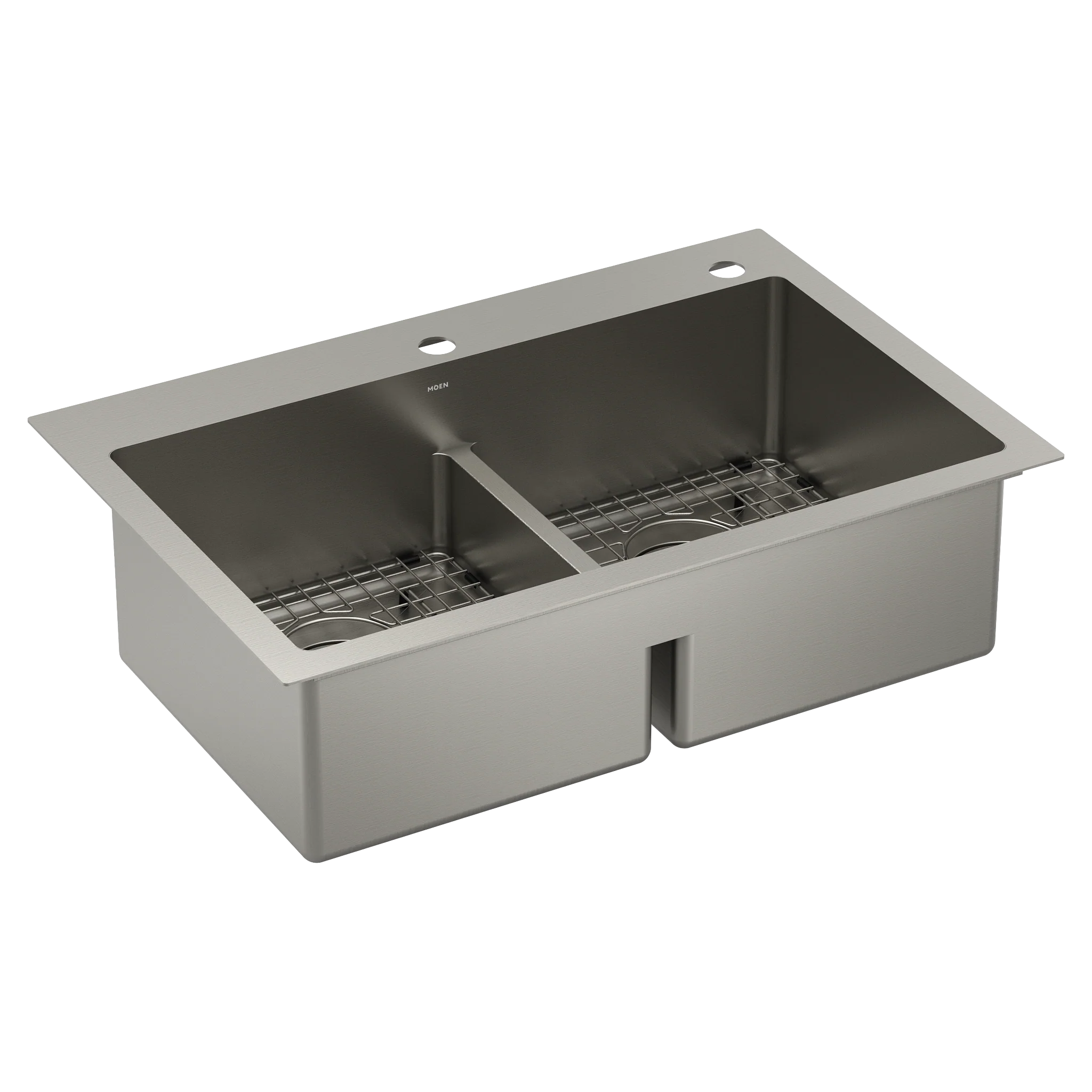 5727-Prep-33-Stainless-Steel-Dual-Mount-Double-Bowl-Sink-5.webp Prep 33" Stainless Steel Dual Mount Double Bowl Sink