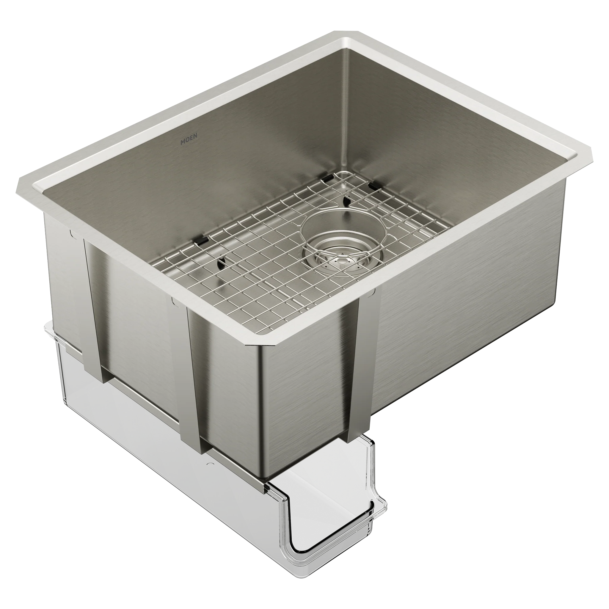Luxe Chef™ 27” Workstation System Stainless Steel Undermount Single Bowl Sink